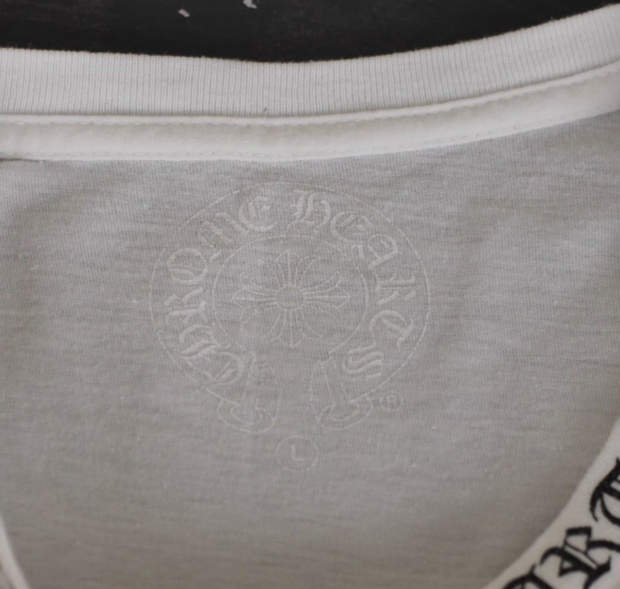 Chrome Hearts Chrome Hearts Sanskrit Neckline Printed Short Sleeve T-Shirt Size US L / EU 52-54 / 3 - 7 Thumbnail