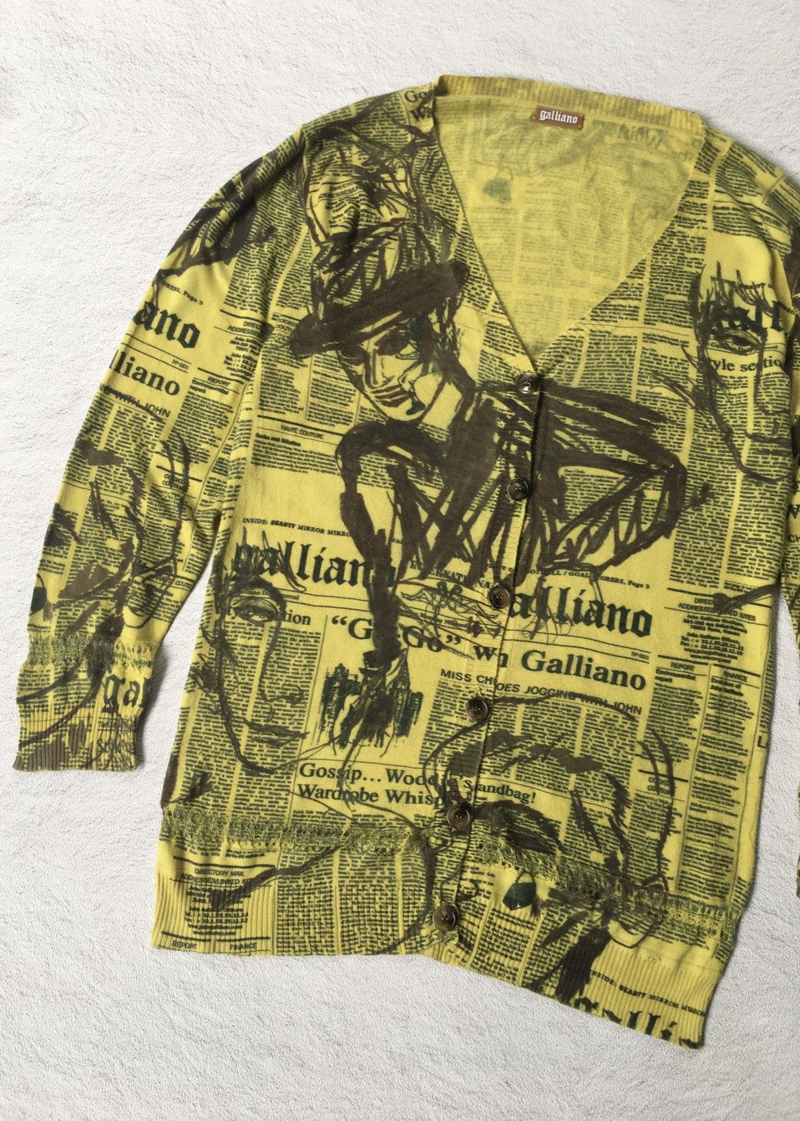 John Galliano John Galliano newspaper Size US XS / EU 42 / 0 - 2 Thumbnail