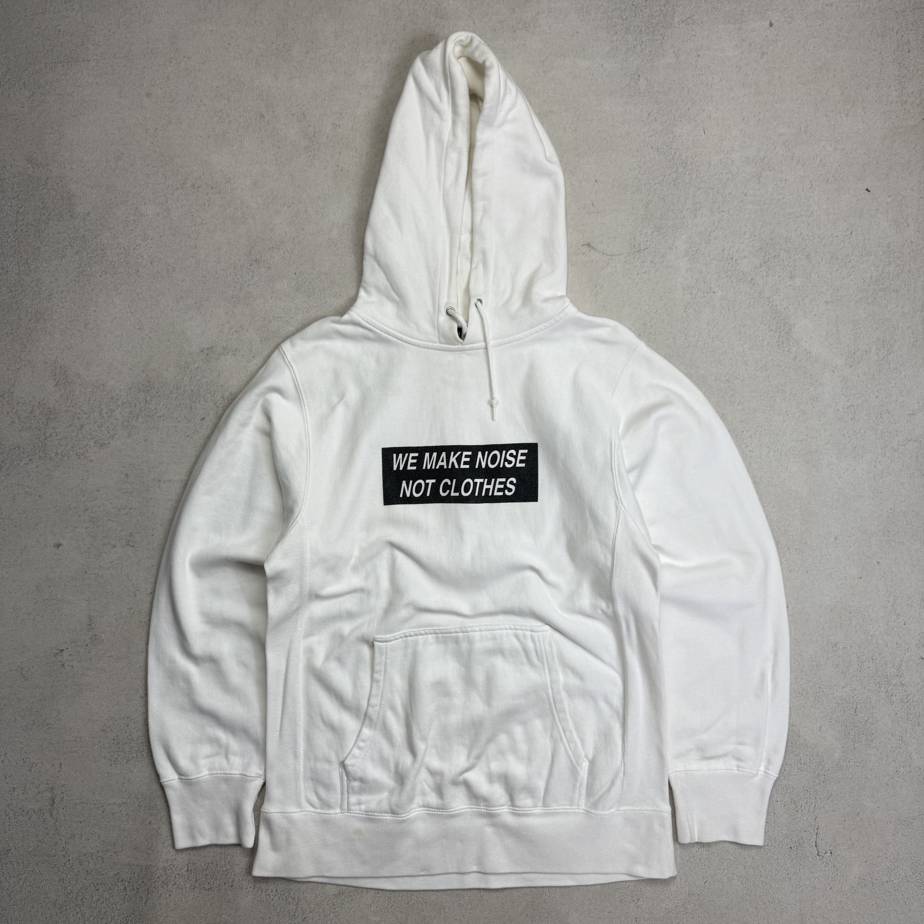 Undercover Undercover SS04 Languid White Distorted Hoodie | Grailed
