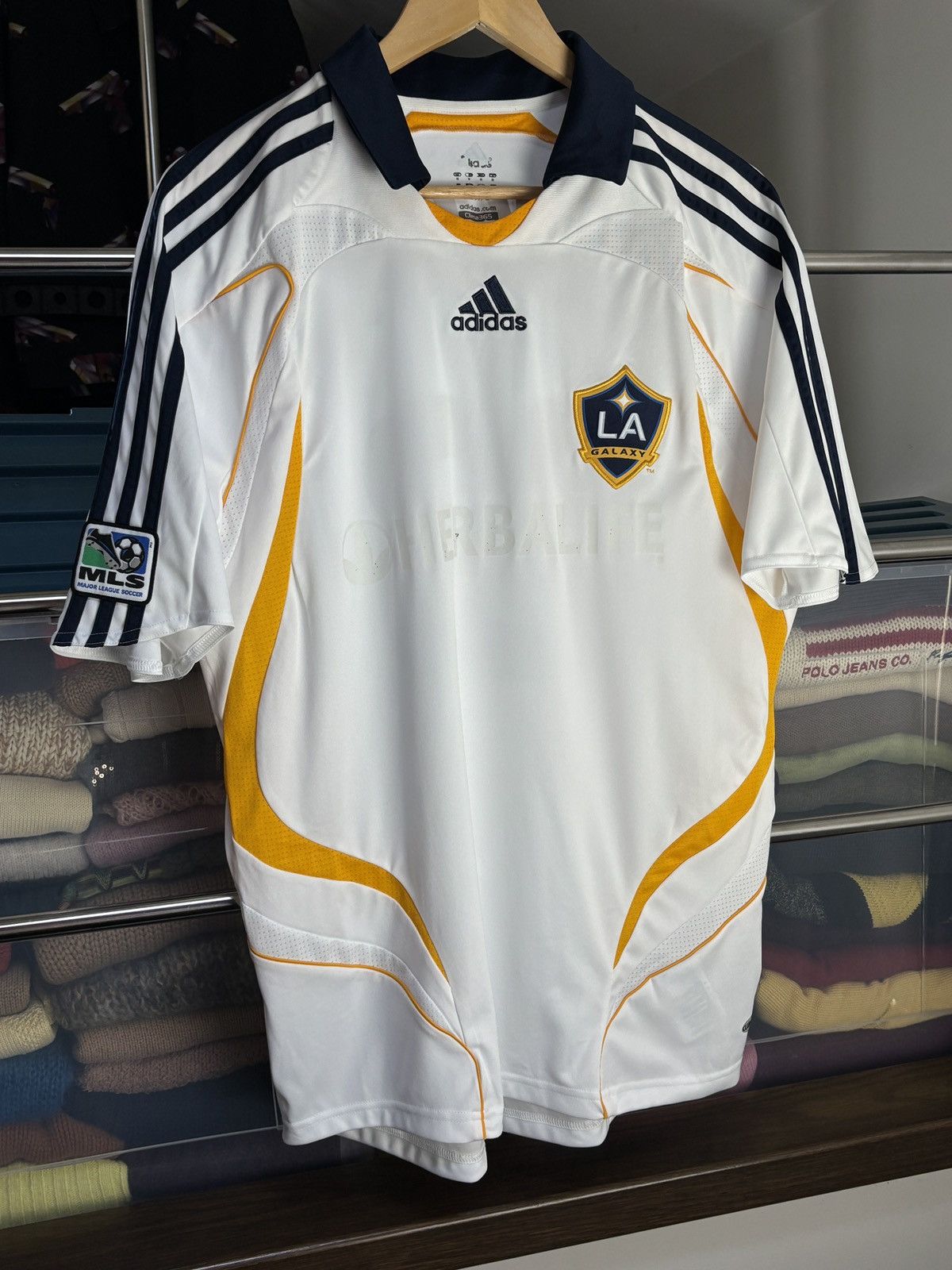 Adidas Adidas #23 David Beckham LA Galaxy MLS Soccer Jersey Kit Size US M / EU 48-50 / 2 - 5 Thumbnail