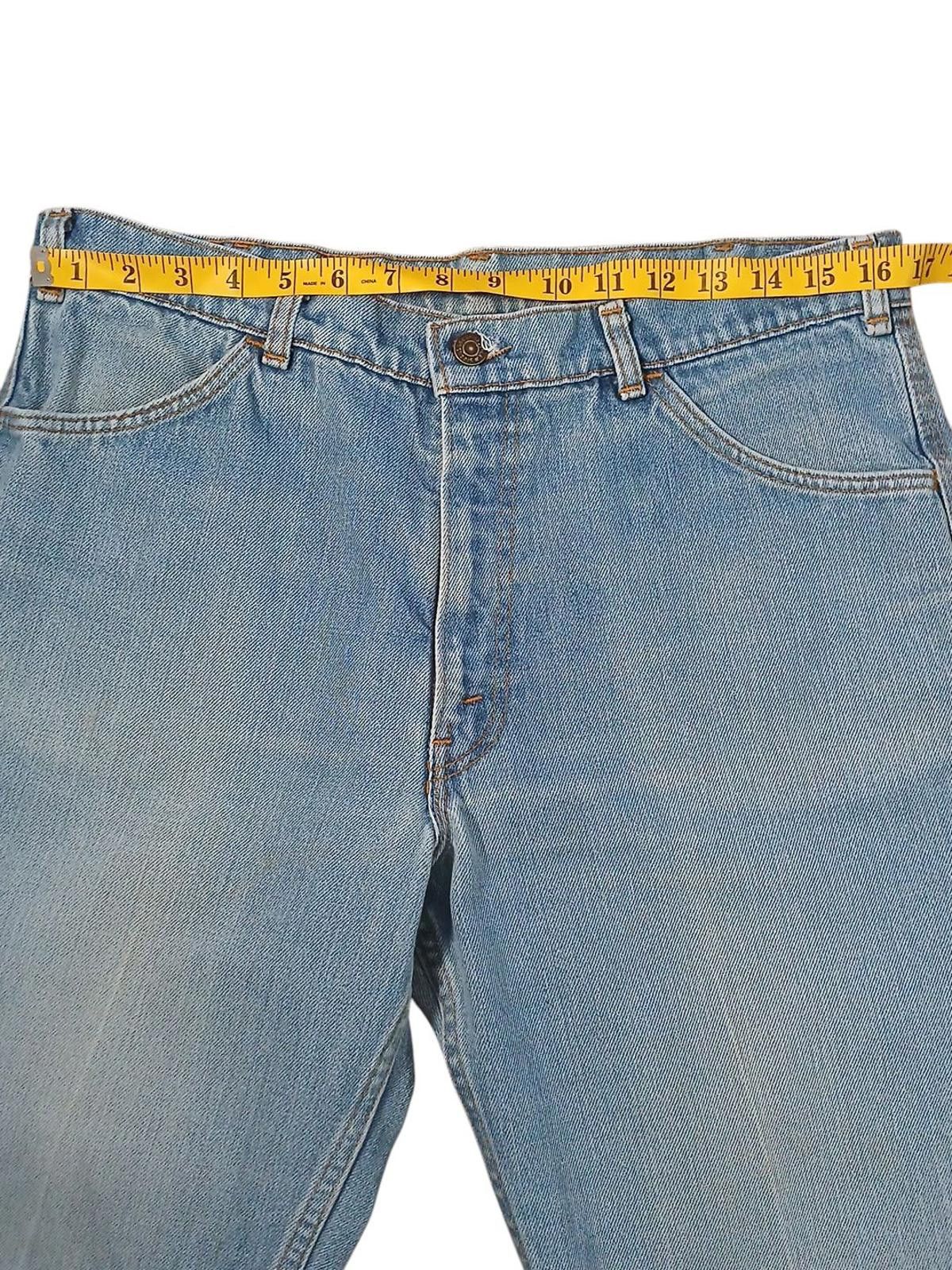 Levi's 70's Levis Fresh Produce Orange Tab Flare Jeans Men's 32x30 Size US 34 / EU 50 - 6 Thumbnail