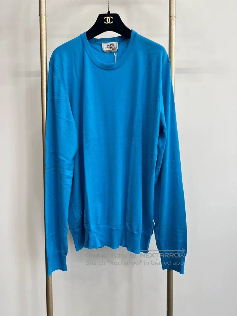Hermes Hermes Wool knitted sweater Size US XXL / EU 58 / 5 - 1 Thumbnail