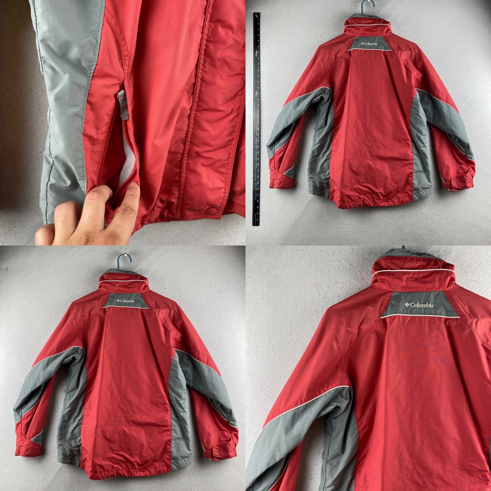 Pinko Columbia Jacket Womens Small S Pink Full Zip Softshell Snow Outerwear Interchangeable Core Regular Fit Winter Spring Fall Women (No extra text) Size S / US 4 / IT 40 - 9 Thumbnail