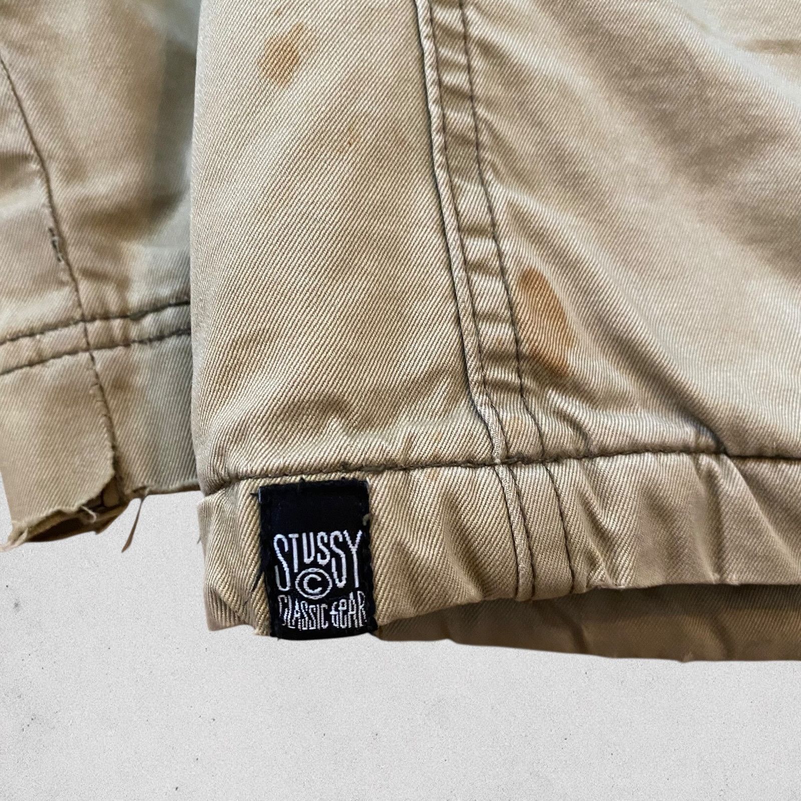 Stussy Vintage Stussy Military M-65 Field Jacket Khaki Size US M / EU 48-50 / 2 - 11 Thumbnail