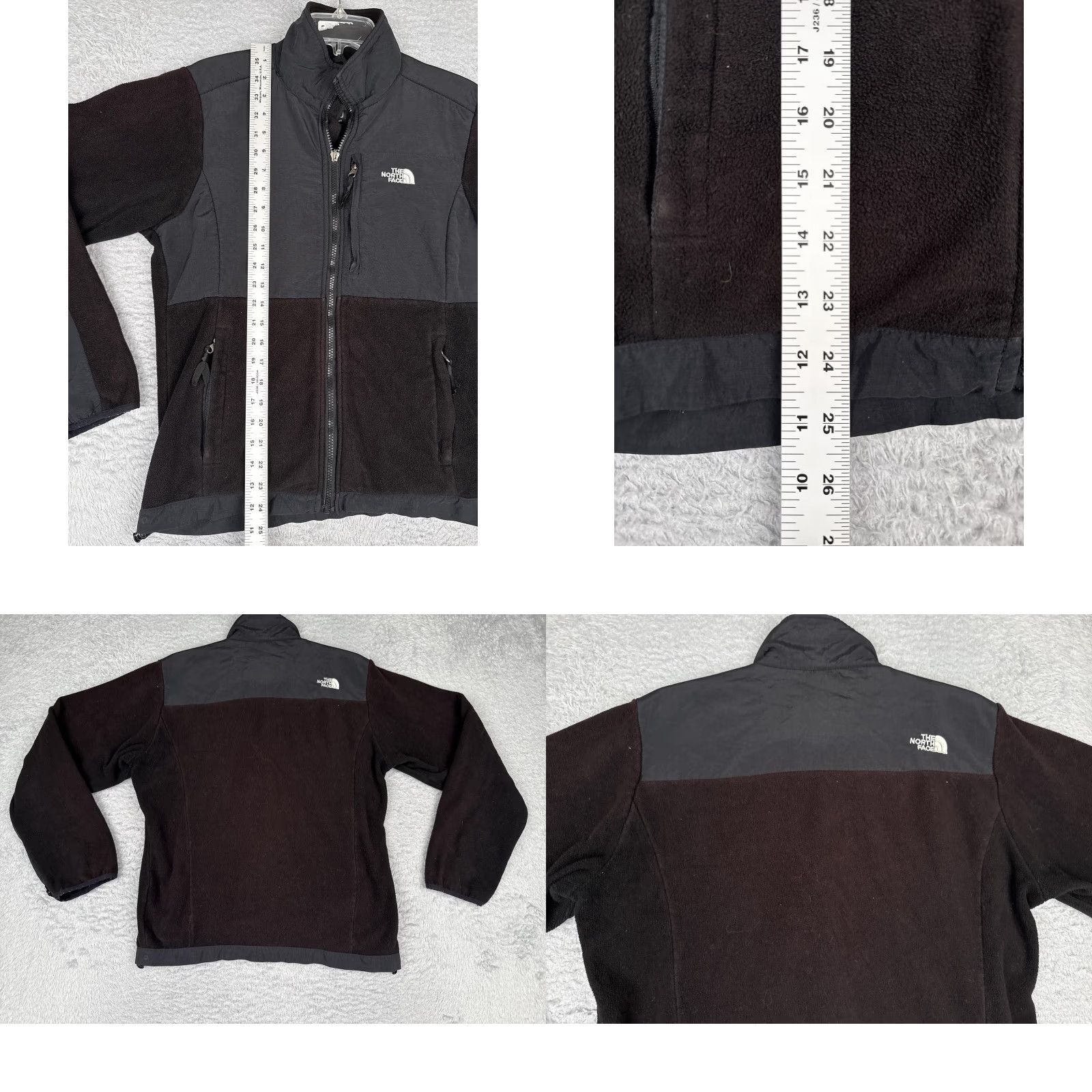 The North Face The North Face Jacket Womens Medium Black Polartec Fleece Full Zip Denali Jacket Size M / US 6-8 / IT 42-44 - 9 Thumbnail
