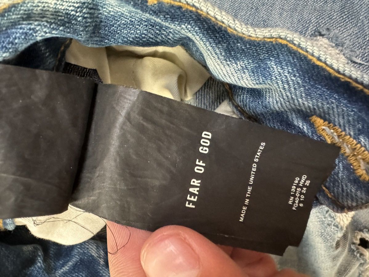 Fear of God Fear of god Seventh collection denim Size US 34 / EU 50 - 7 Thumbnail