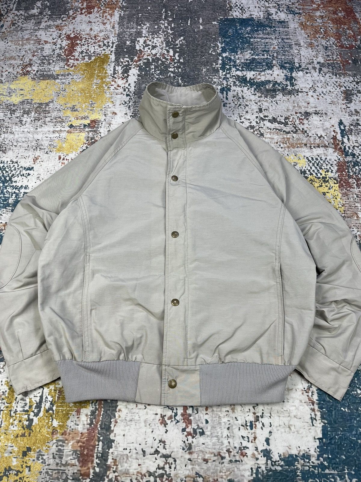 Woolrich Woolen Mills Vtg 70s Woolrich Nylon Zipper Button Up Jacket Size US M / EU 48-50 / 2 - 2 Thumbnail