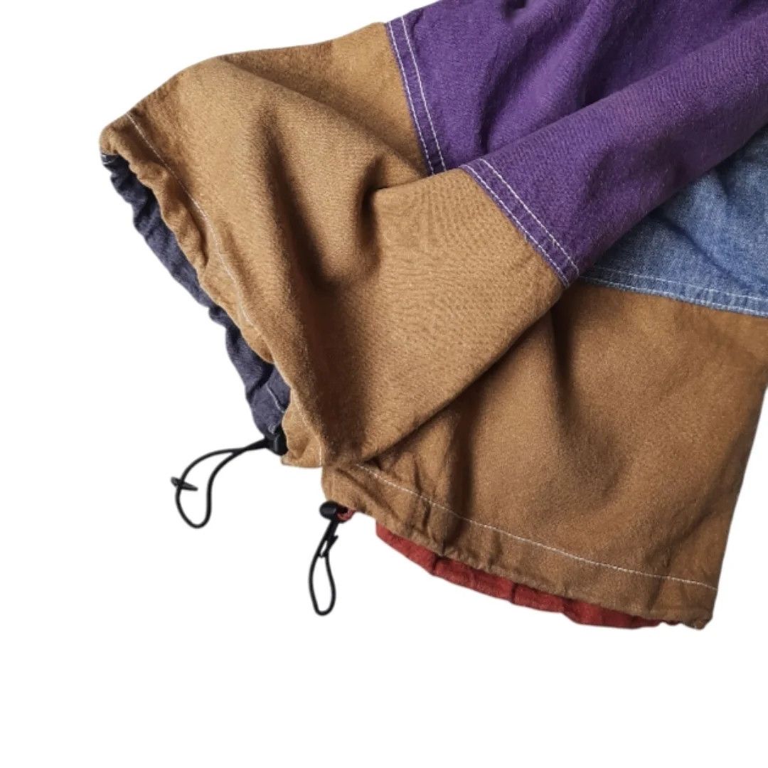 Engineered Garments × Manastash × Orslow Manastash Hemp Patchwork Multicolor Block 3/4 Hiking Pants Size US 30 / EU 46 - 5 Thumbnail