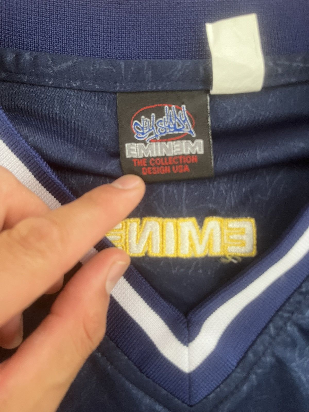 Eminem SUPER RARE Eminem 8 Mile promo Shady Jersey. Size US XL / EU 56 / 4 - 3 Thumbnail