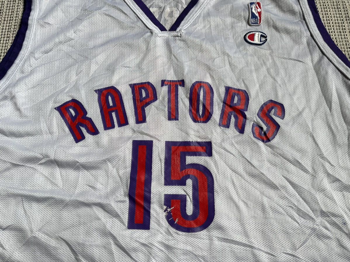 NBA Vintage Toronto Raptors NBA Jersey Vince Carter Size US XL / EU 56 / 4 - 4 Thumbnail