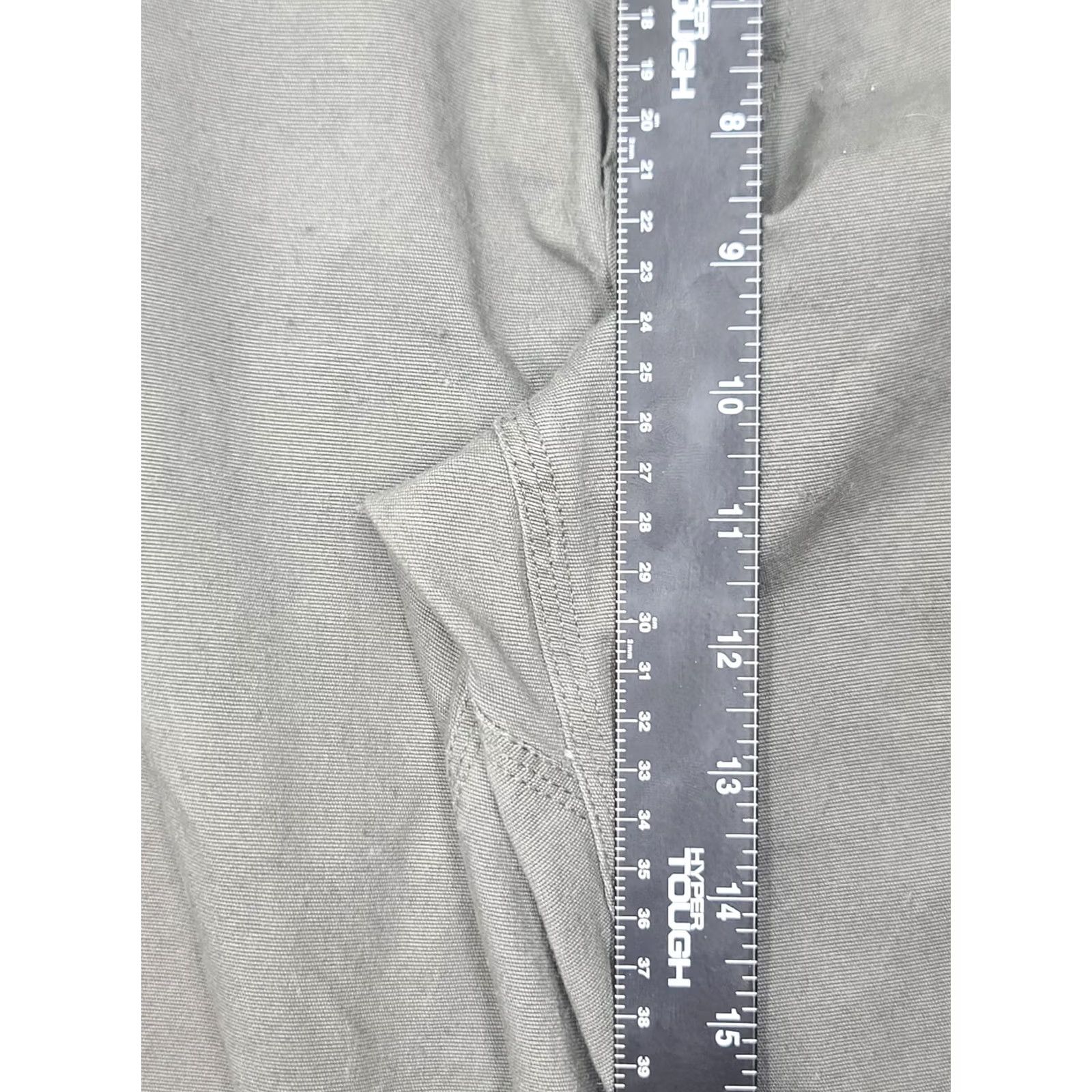 CO Duluth Trading Co Flex Fire Hose Pants Grey Work Canvas Mens 36x30 Relaxed Fit 5-Pocket Cargo Pocket Canvas Cotton Spandex Workwear Size US 36 / EU 52 - 5 Thumbnail