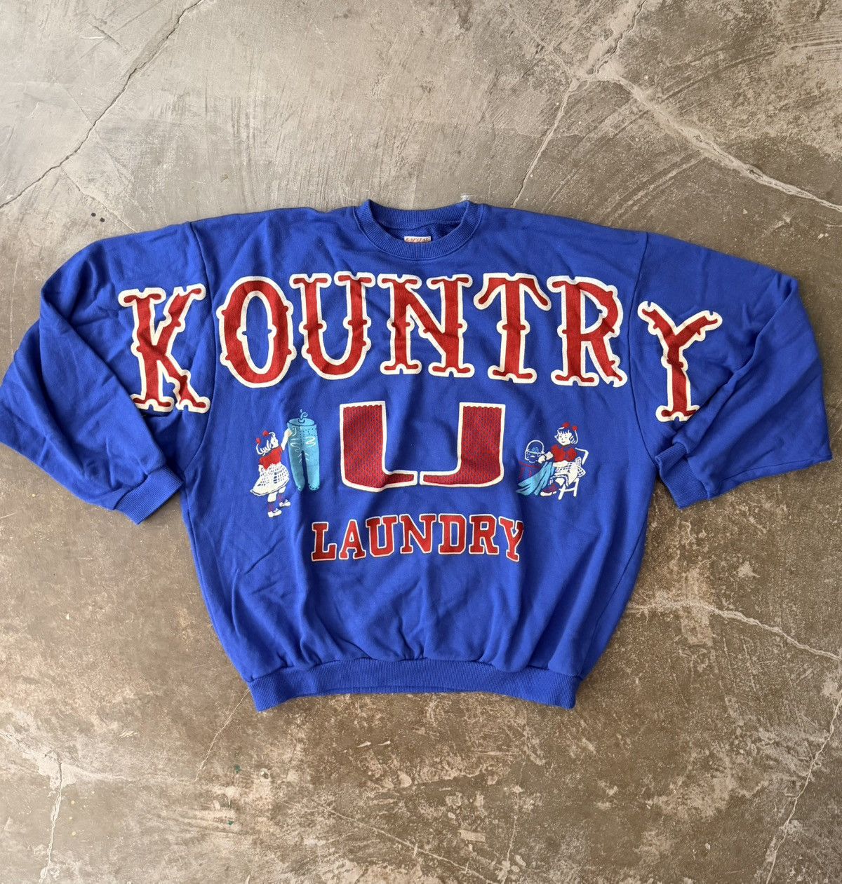 Kapital Kapital Big Kountry Laundry Sweater Balenciaga Loewe Supreme Size US XL / EU 56 / 4 - 1 Thumbnail