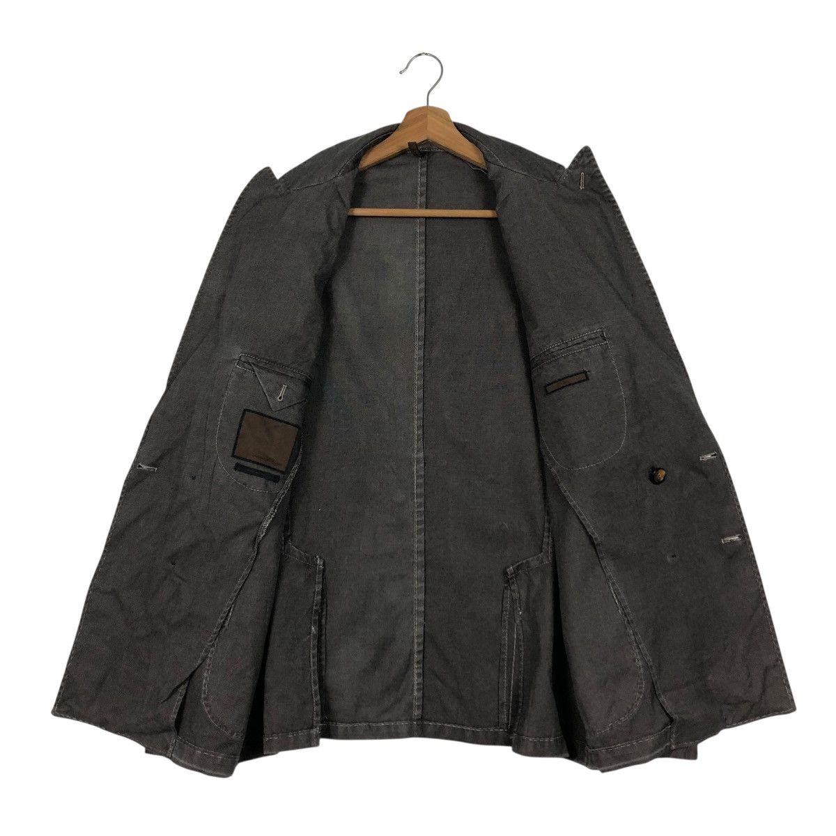 Vintage 🔥 CHORE JACKET DUCK CANVAS LABORATORI ITALIANI ISSEY MIYAKE Size US M / EU 48-50 / 2 - 14 Thumbnail