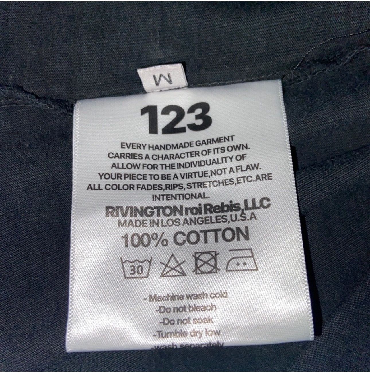 Ace Rivington RIVINGTON roi Rebis C.V.A 123 Tee M Oversized UNI​​​ Size US M / EU 48-50 / 2 - 9 Thumbnail