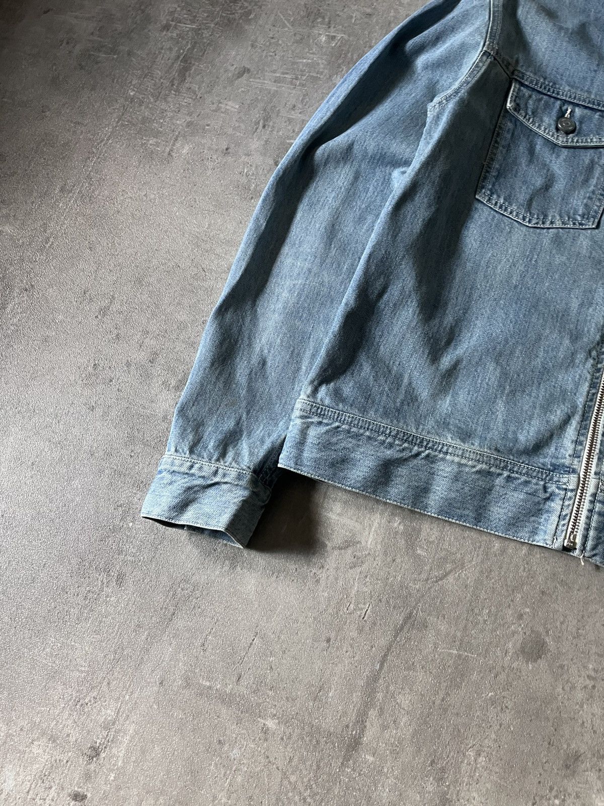 Our Legacy Our Legacy Light Denim jacket zip blue Size US S / EU 44-46 / 1 - 2 Thumbnail