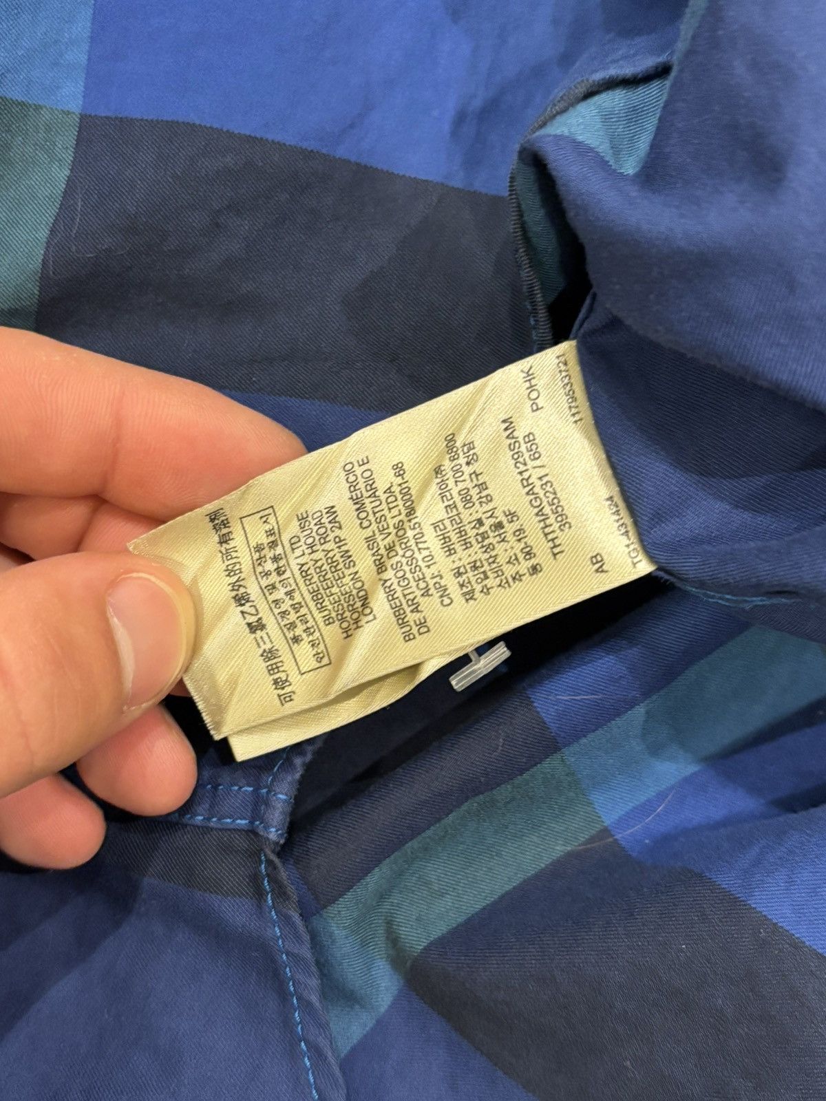 Burberry Burberry Brit Button Down Shirt Size US XL / EU 56 / 4 - 4 Thumbnail