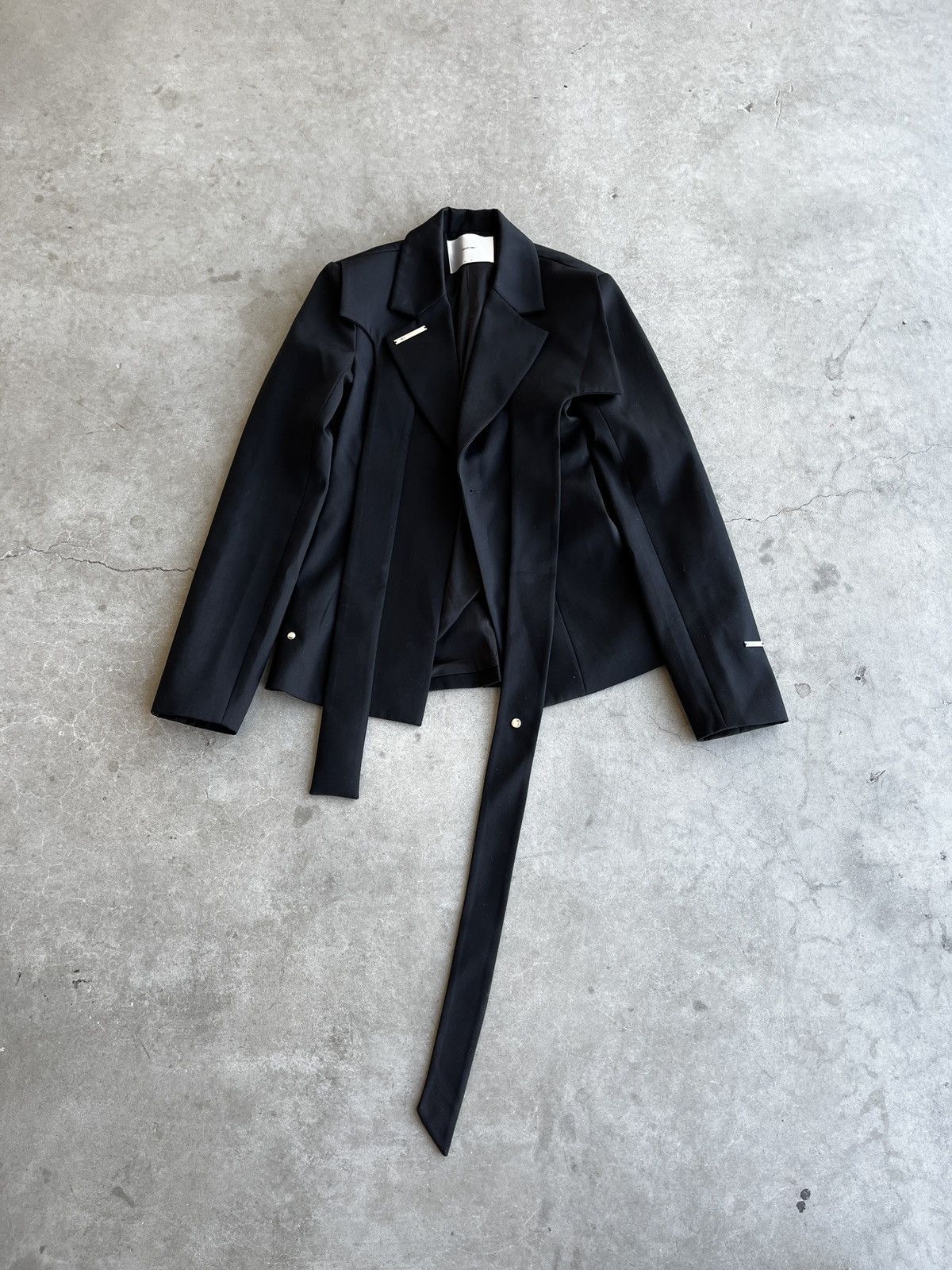 Heliot Emil Heliot Emil SS20 Strap Bondage Blazer (unisex) Size 36R - 6 Thumbnail