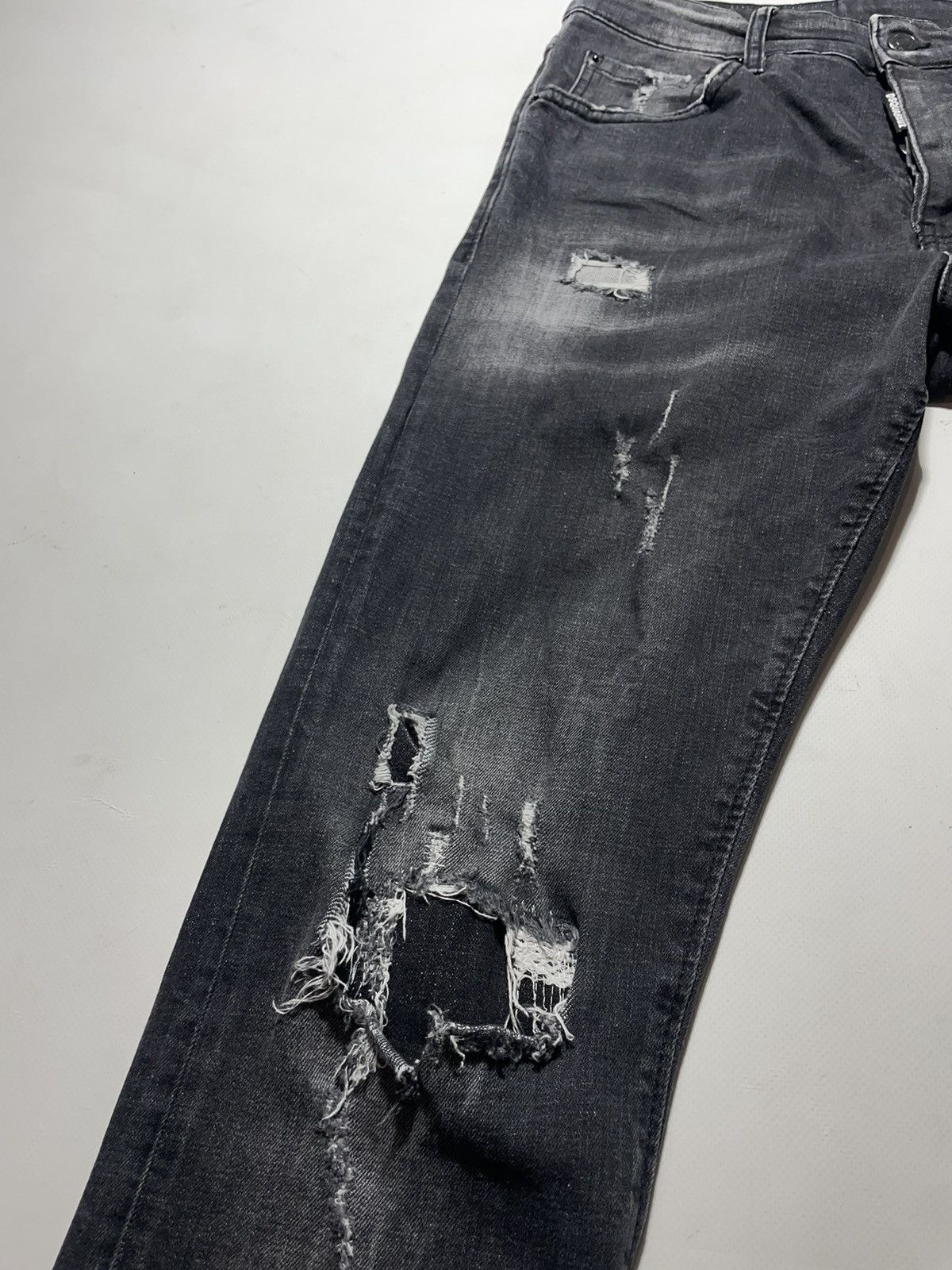 Dsquared2 Dsquared2 Skinny Dan Jean Punk Pants Size US 30 / EU 46 - 7 Thumbnail