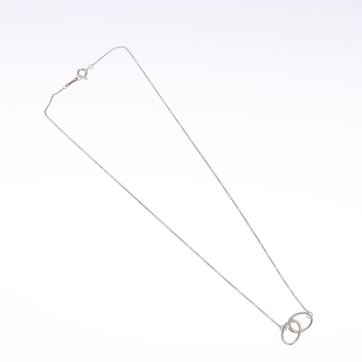 Tiffany & Co. Tiffany & Co. Elsa Peretti Double Loop Pendant Necklace Silver 925 Size ONE SIZE - 1 Thumbnail