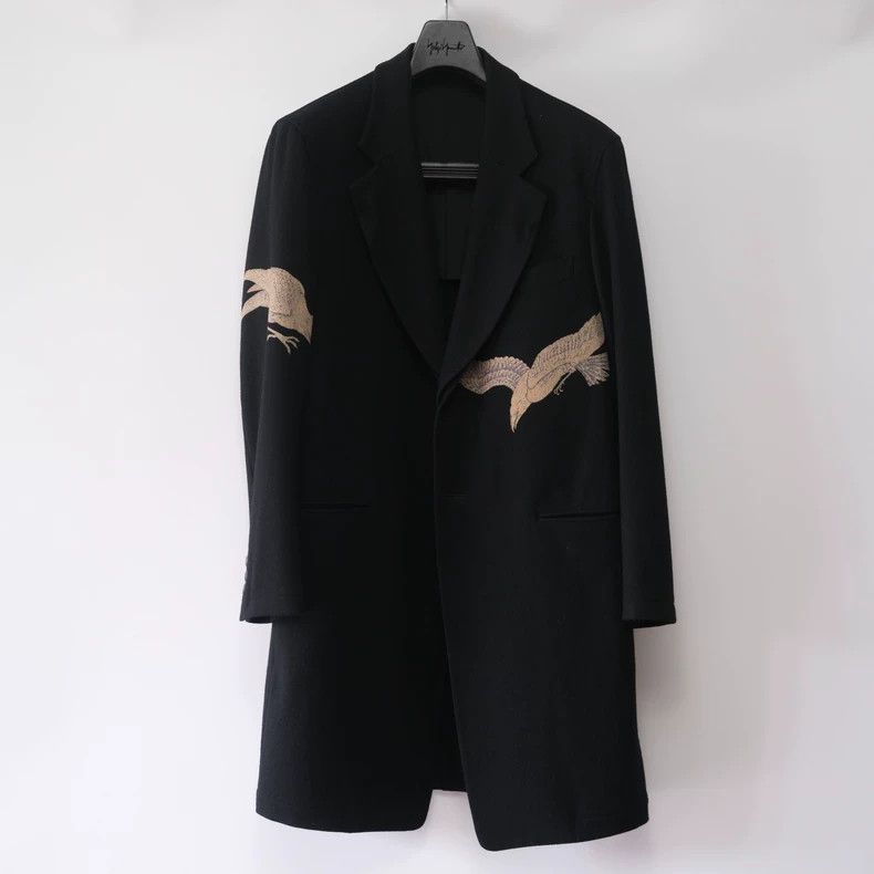 Yohji Yamamoto Yohji Yamamoto 11aw year ago crow coat Size US S / EU 44-46 / 1 - 1 Thumbnail