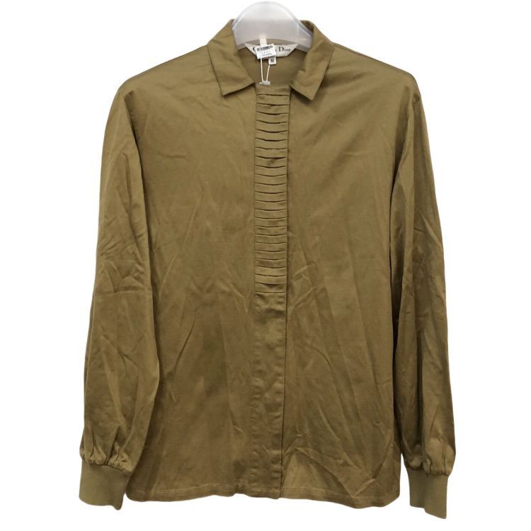 Dior Dior Pleated Cotton Shirt Size M Size US M / EU 48-50 / 2 - 1 Thumbnail