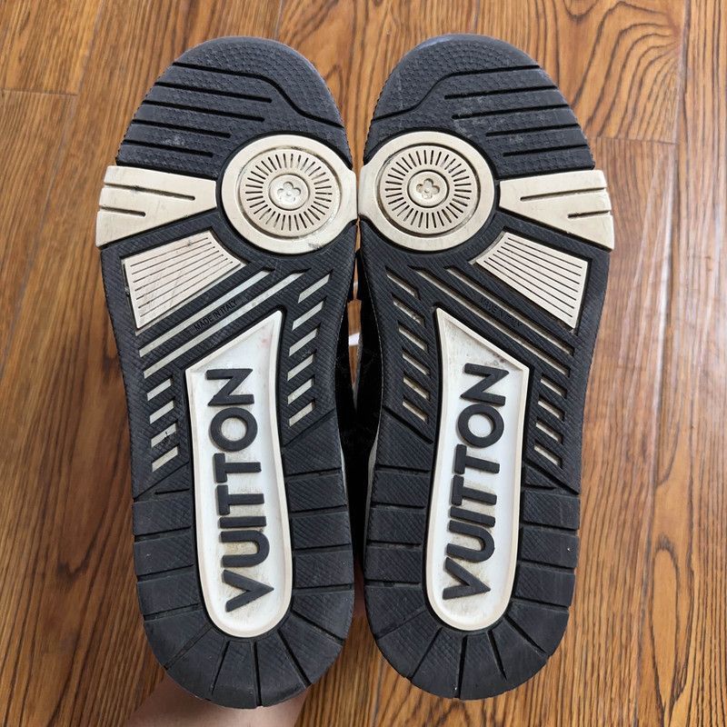 Louis Vuitton Louis Vuitton Panda Print Low Top Trainers -2508 Size US 7.5 / EU 40-41 - 4 Thumbnail