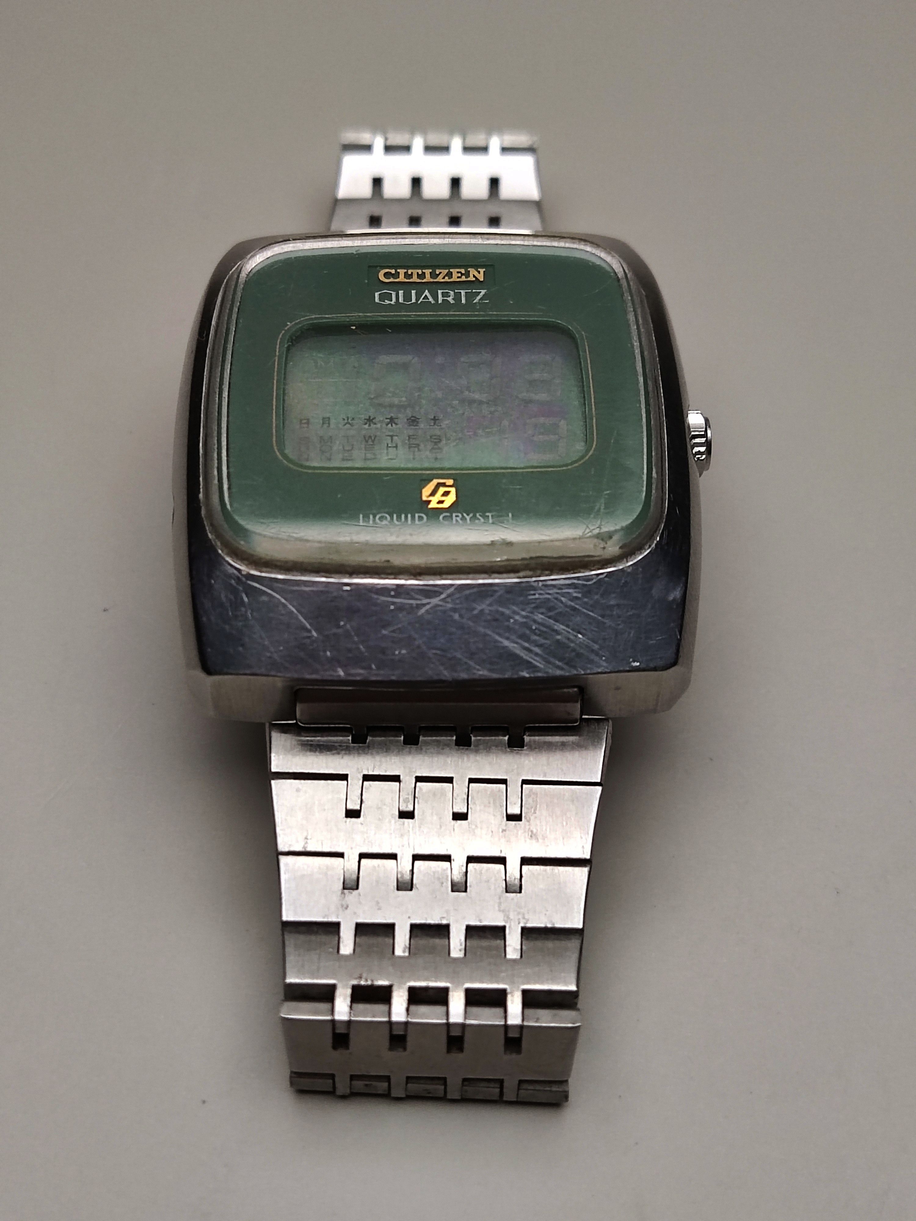 Citizen Authentic Vintage Citizen Crystron Liquid Crystal 60-1012 Size ONE SIZE - 6 Thumbnail
