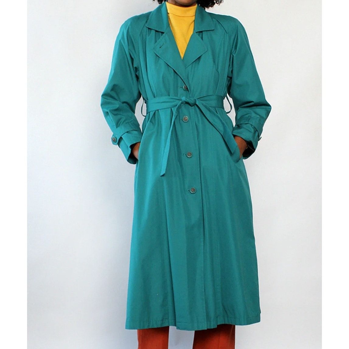 London Fog London Fog Flannel Lined Trench size 8 reg Size M / US 6-8 / IT 42-44 - 1 Thumbnail