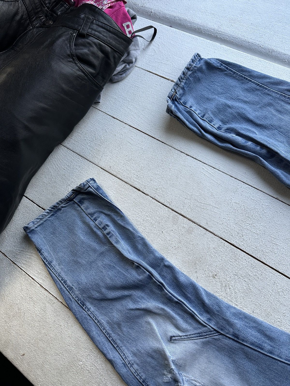 G-Star VNTG🚨96 G STAR RAW Jeans AVANT GARDE Washed Denim y2k 3301 Size 36" / US 14 / IT 50 - 4 Thumbnail