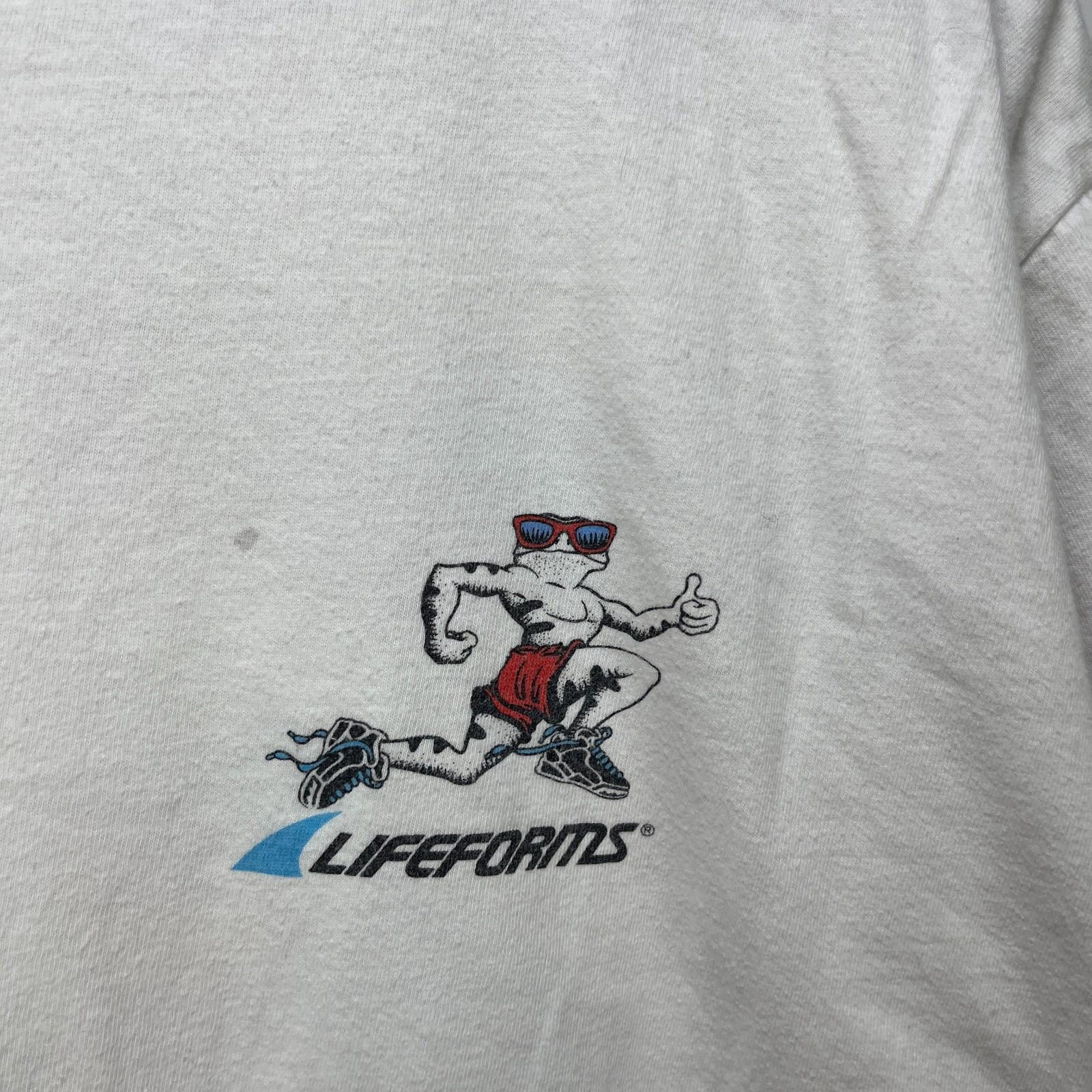 Vintage Vintage 90s Soccer Frog Graphic T Shirt XL Single Stitch Size US XL / EU 56 / 4 - 7 Thumbnail