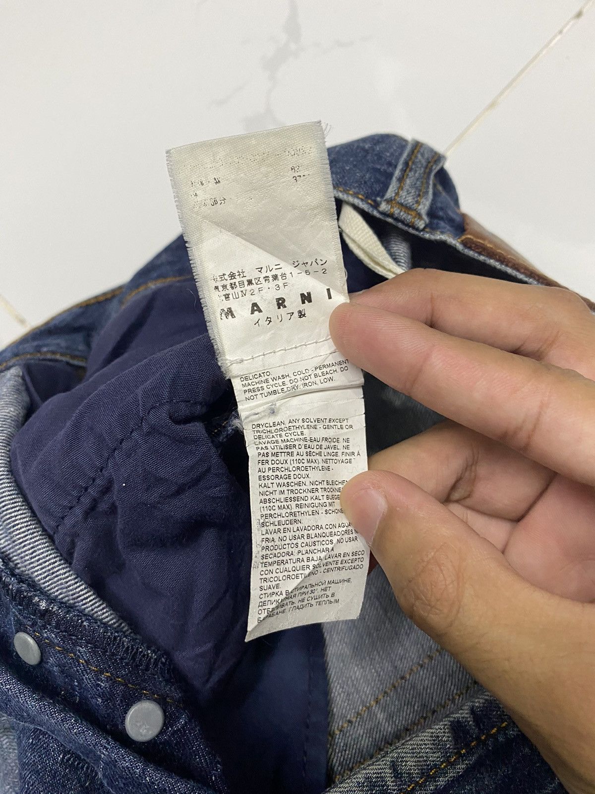 Marni 🔥MARNI DISTRESSED DENIM JEANS CROPPED Size US 30 / EU 46 - 13 Thumbnail