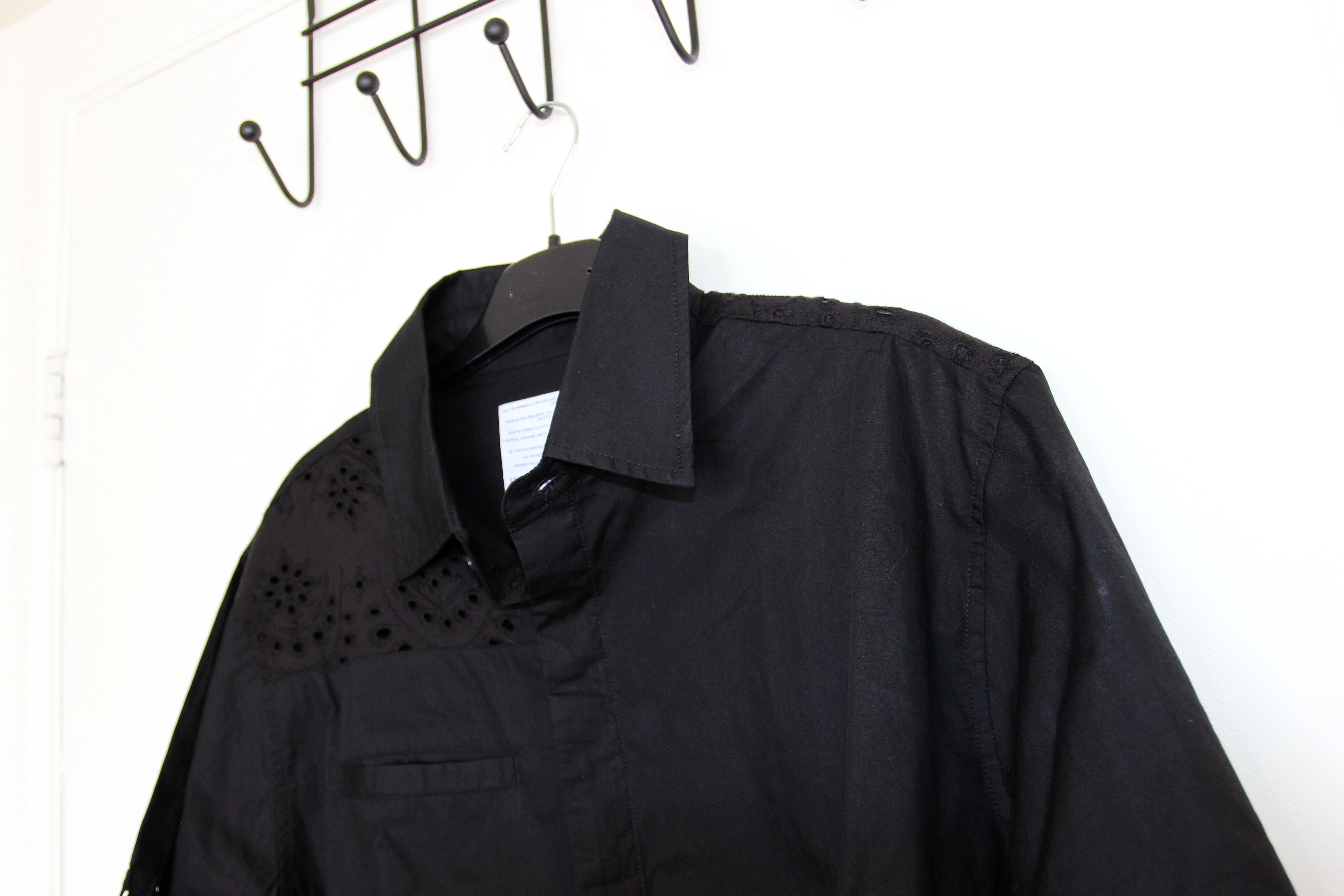 Jungles BNWT SS24 JUNGLES JUNGLES BRODERIE ANGLAISE SHIRT L Size US L / EU 52-54 / 3 - 4 Thumbnail