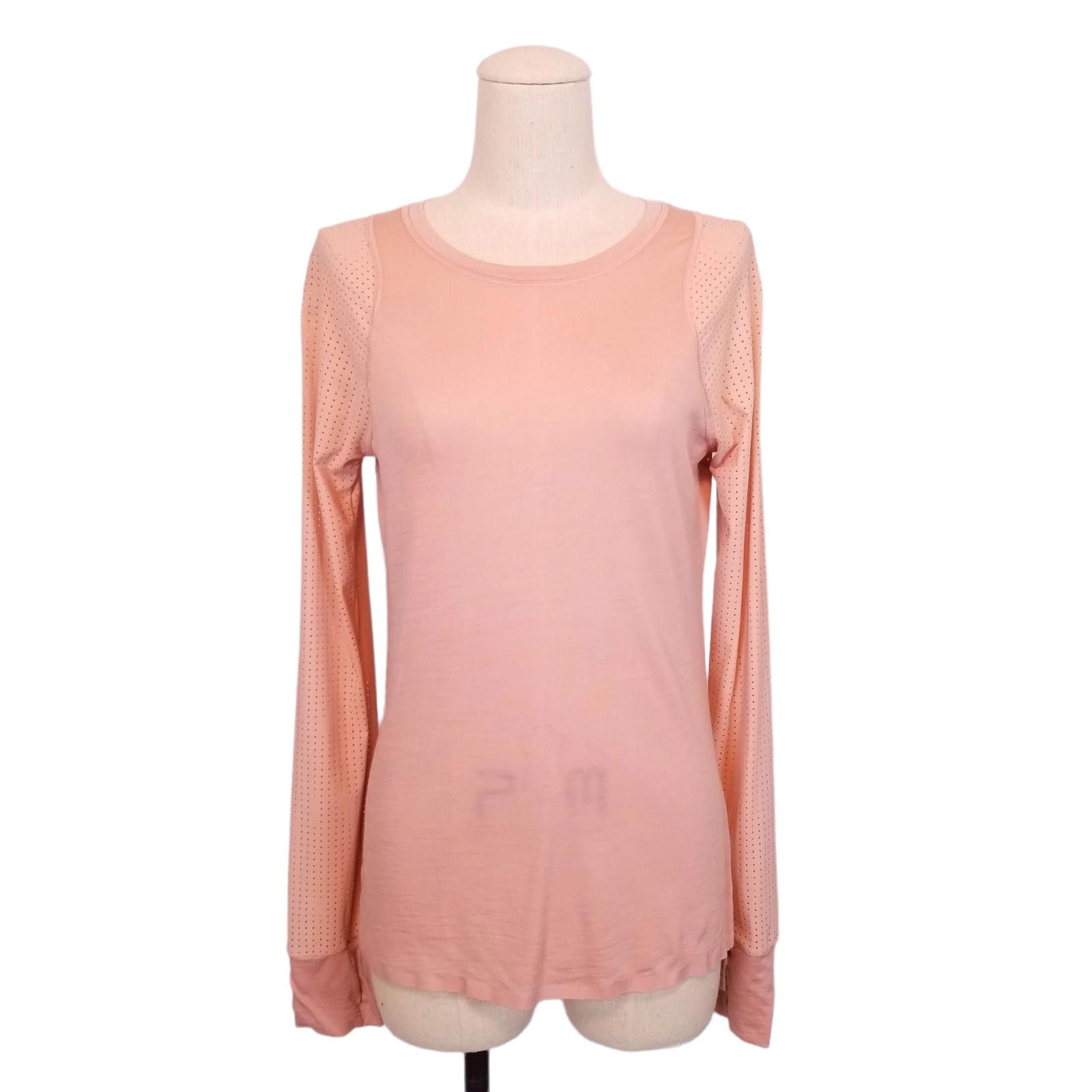 Sweaty Betty Sweaty Betty Breeze Merino Running Top Misty Rose Pink Sz XS Size XS / US 0-2 / IT 36-38 - 1 Thumbnail