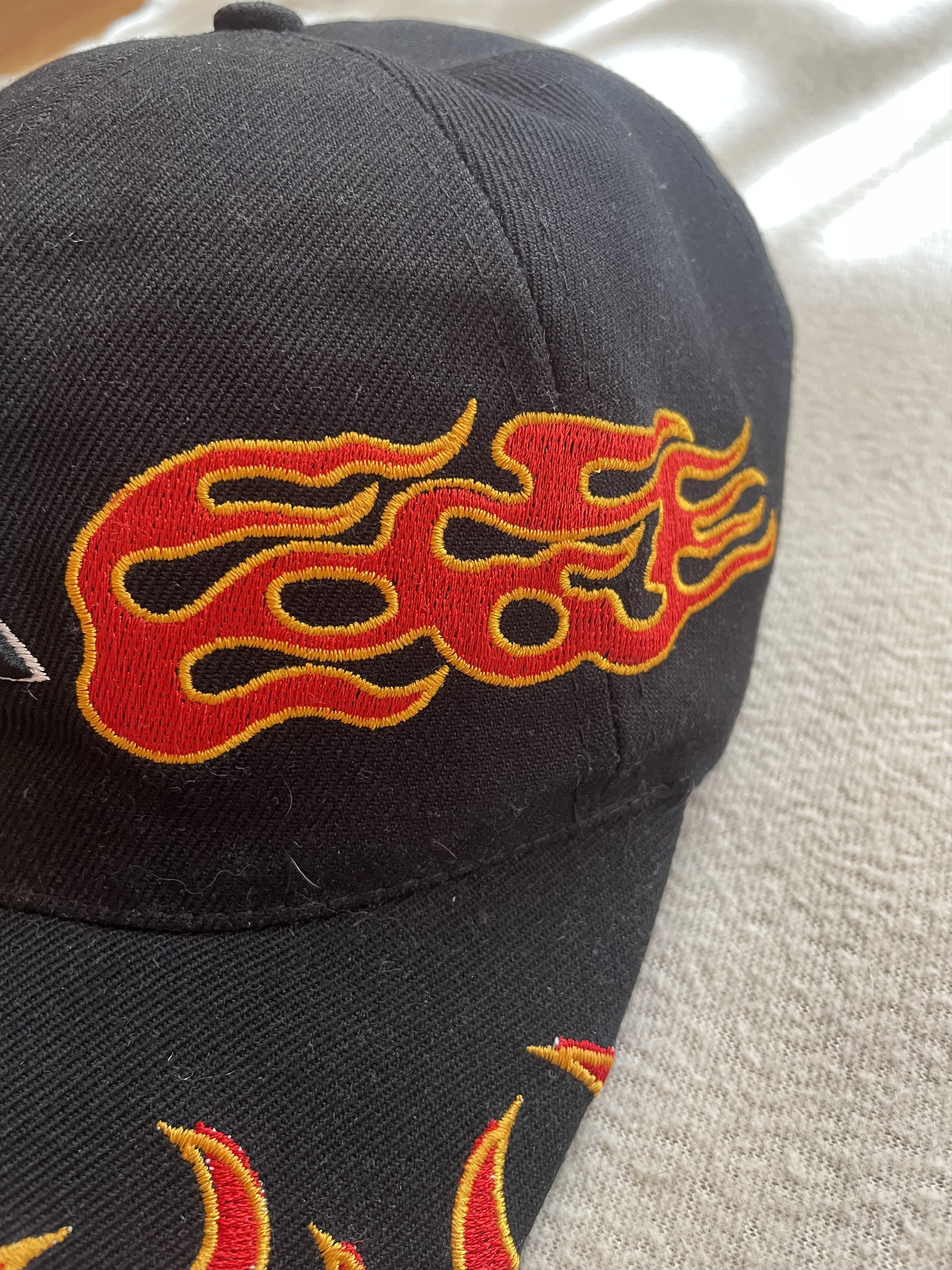 Adidas Vintage Adidas Flame Fire Cap Size ONE SIZE - 7 Thumbnail