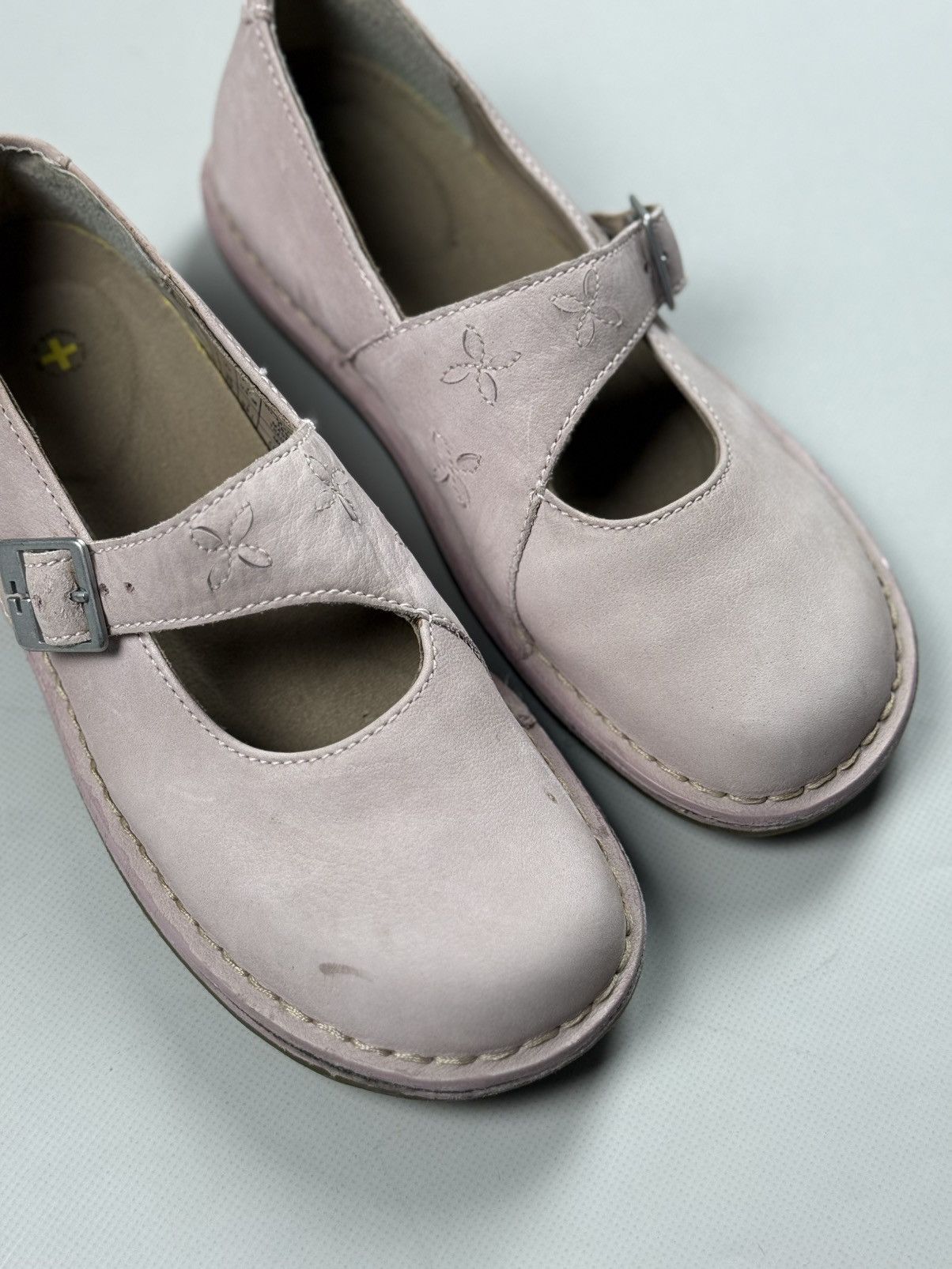 Dr. Martens Dr. Martens 3808 Mary Jane Ladies Leather Flats Sandals Size US 7 / IT 37 - 9 Thumbnail