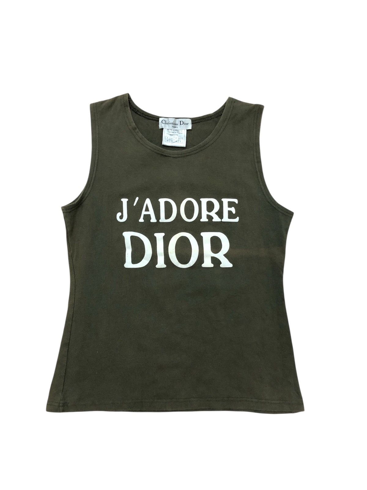 トップス Vintage Christian Dior tank Dior Tank - Etsy