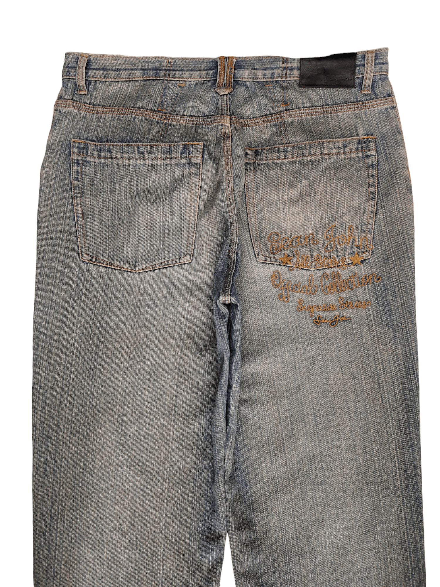 Sean John Sean John Embroidered Wide Leg Denim Y2k Jnco Baggy Jeans Size US 38 / EU 54 - 3 Thumbnail