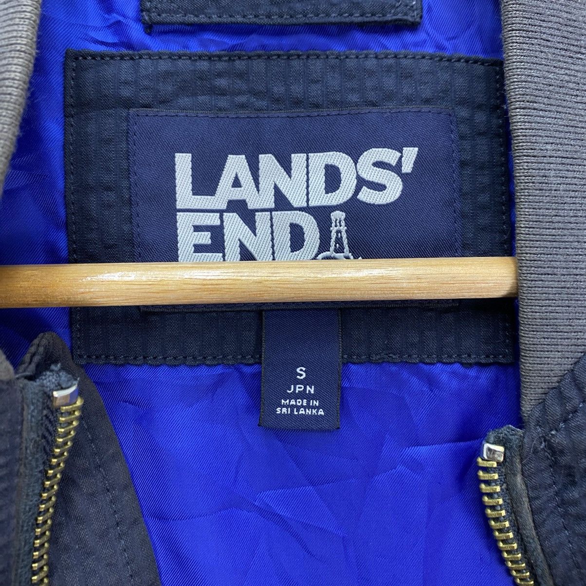 Lands' End 🫶Land End Faded Bomber Jacket Size US M / EU 48-50 / 2 - 9 Thumbnail