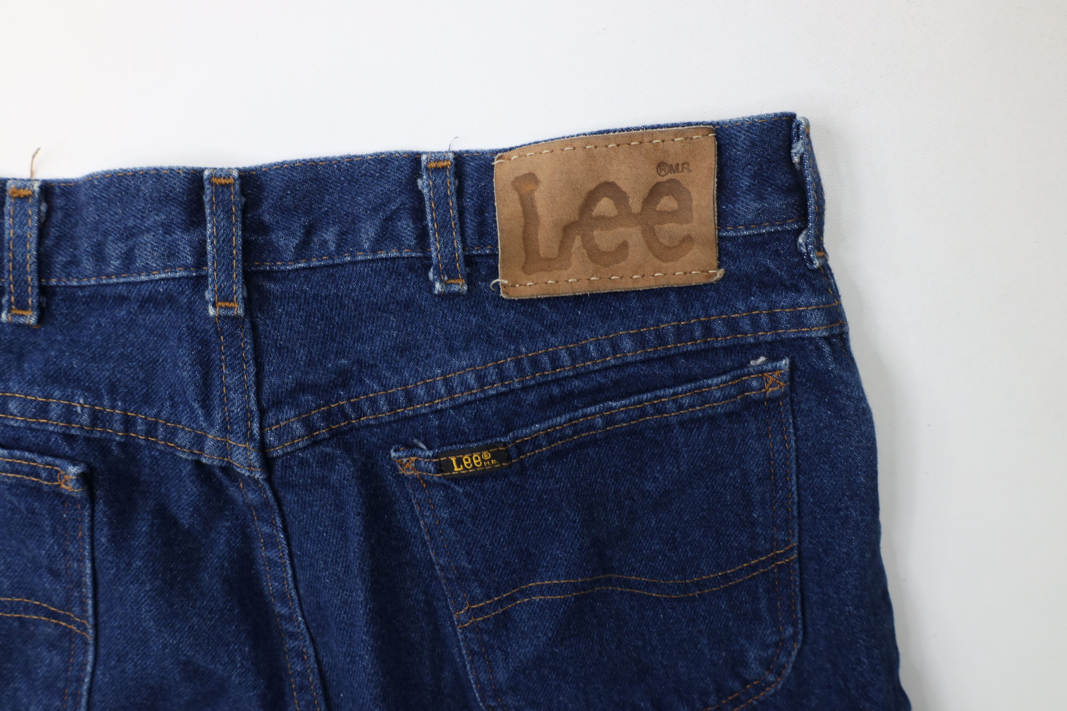 Lee × Vintage Vintage 90s Lee Straight Leg Denim Jeans Blue Cotton USA Size US 32 / EU 48 - 12 Thumbnail