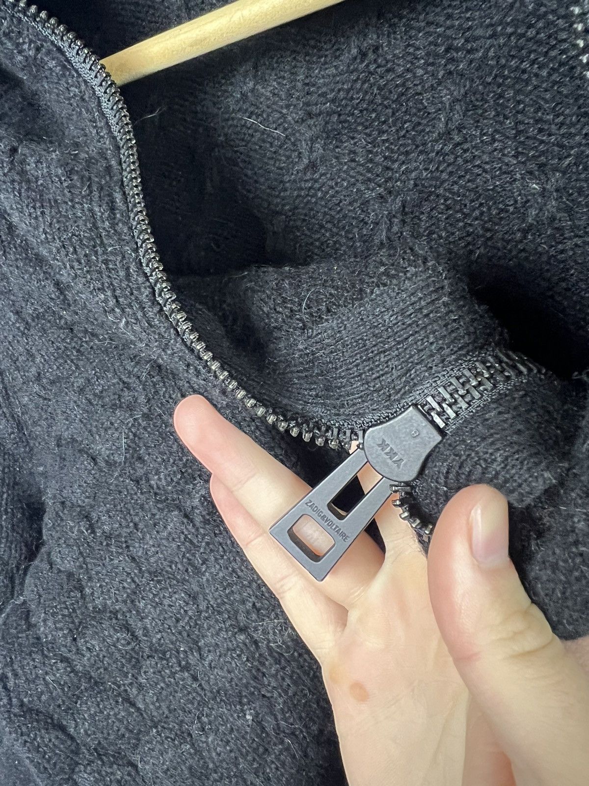 Zadig & Voltaire Zadig & Voltaire Alpaca / Wool Luxury Long Cardigan Sweater Size S / US 4 / IT 40 - 4 Thumbnail