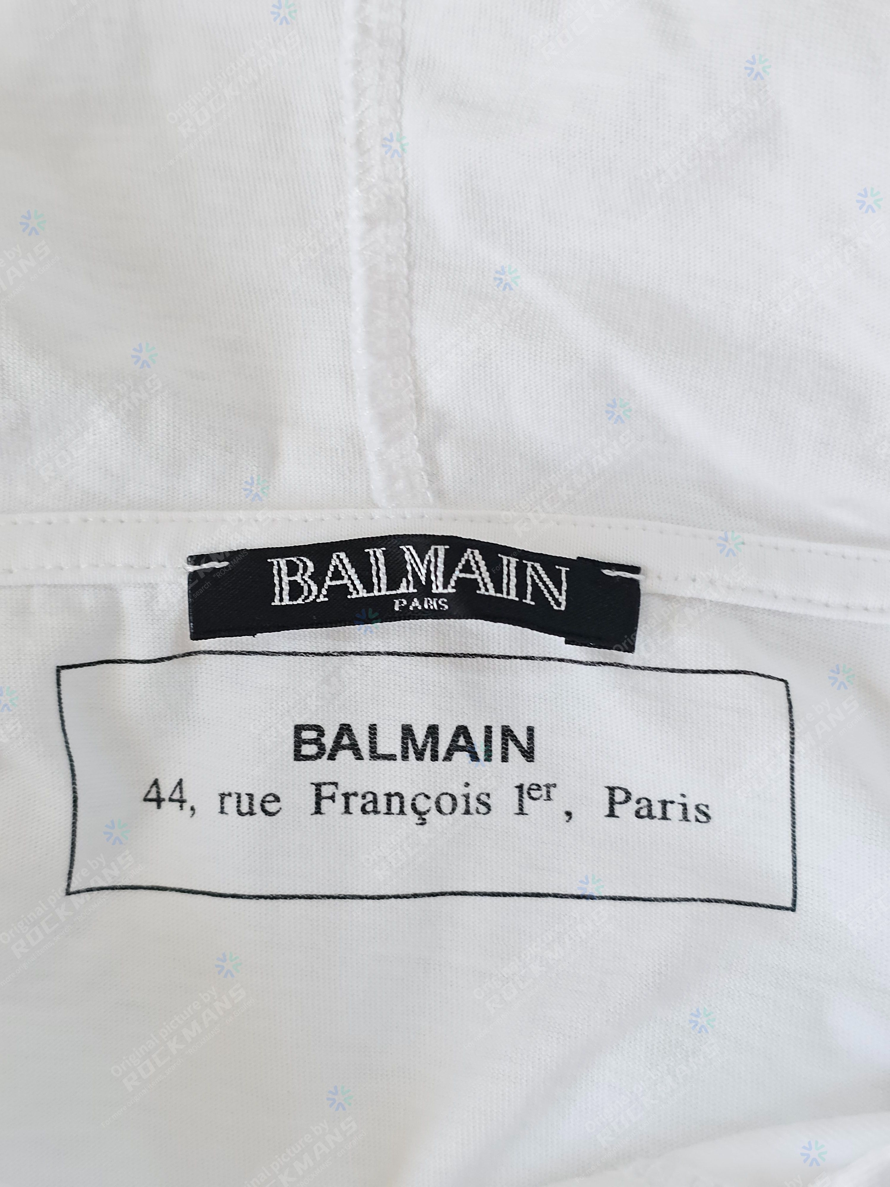 Balmain Balmain Hooded t-shirt Size M Size US M / EU 48-50 / 2 - 4 Thumbnail