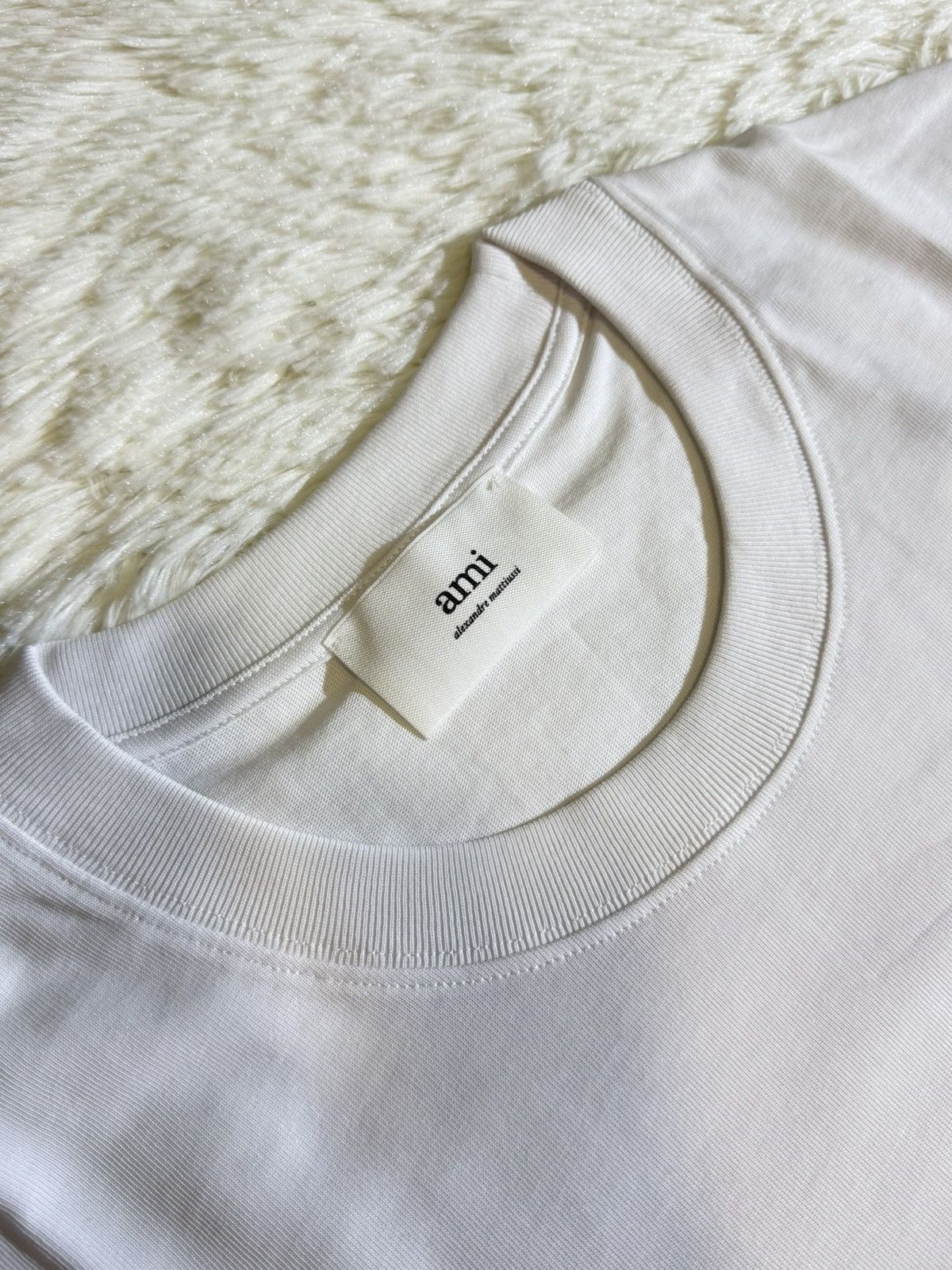 AMI Ami white t shirt Size US S / EU 44-46 / 1 - 3 Thumbnail