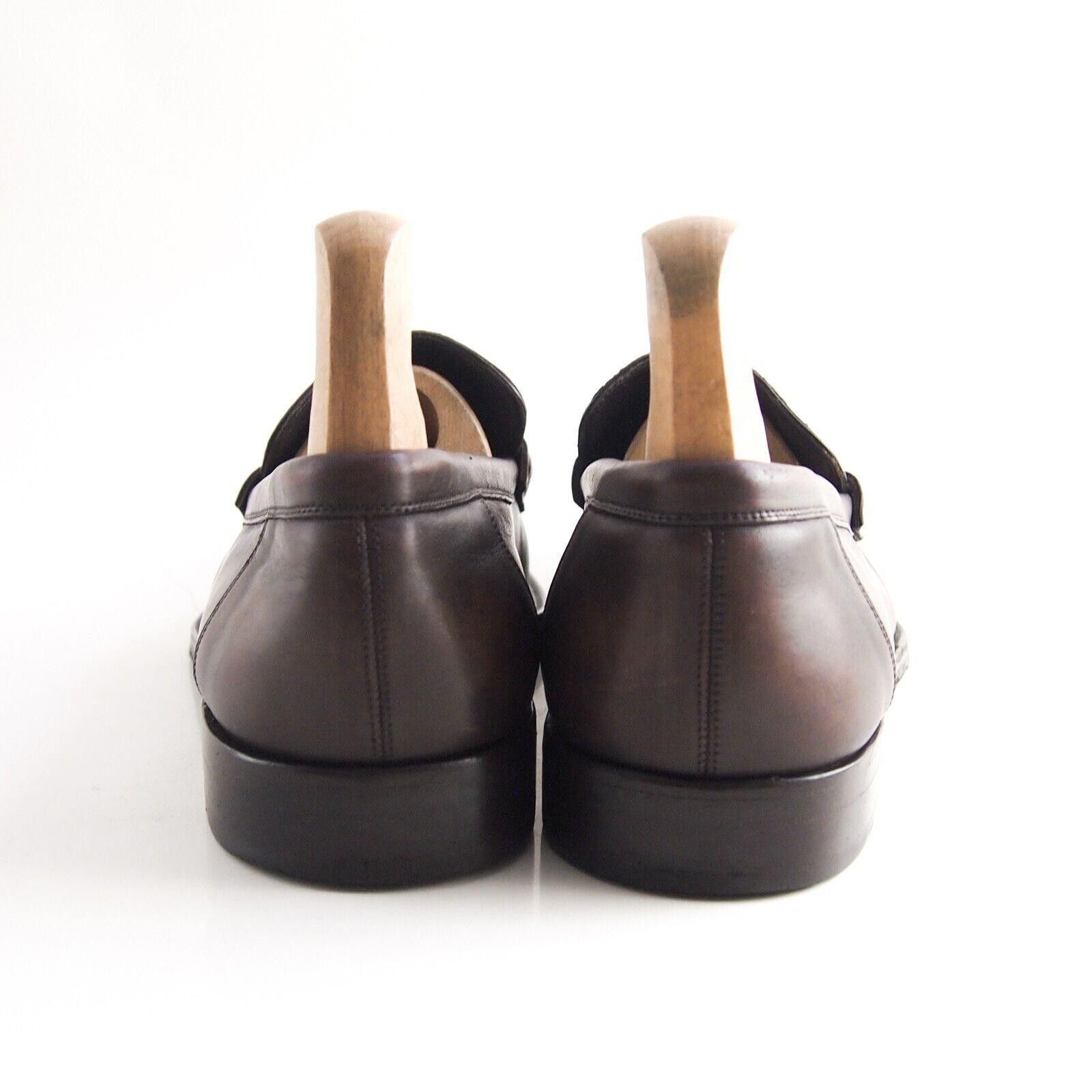 Bally Bally Cabras Penny Loafers Brown Leather EU 42.5 US 9.5 Size US 9.5 / EU 42-43 - 5 Thumbnail