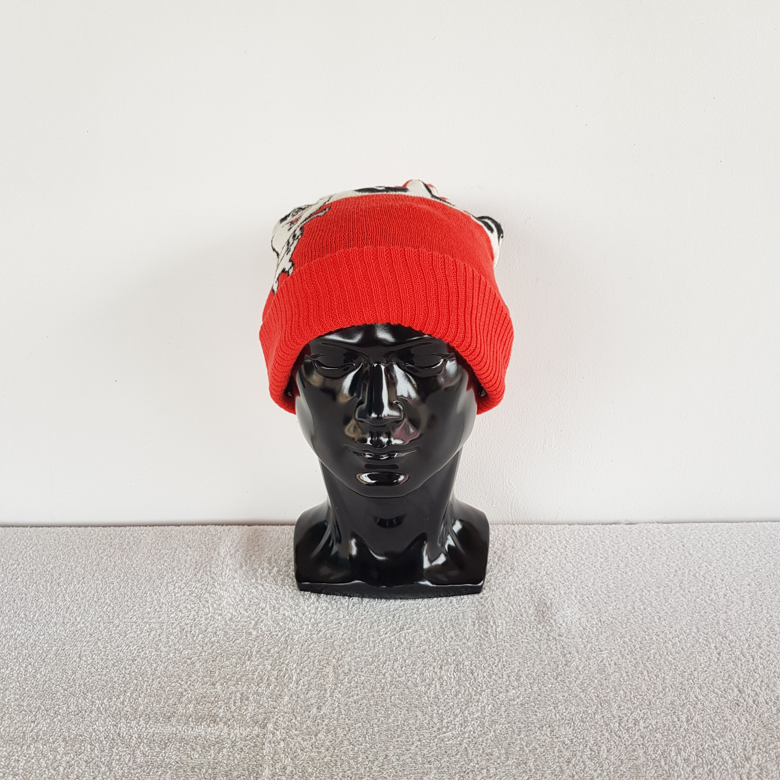 Japanese Brand Vintage Japanese Pom Pom Beanie 90s Knit Snow Caps Hats Size ONE SIZE - 2 Thumbnail