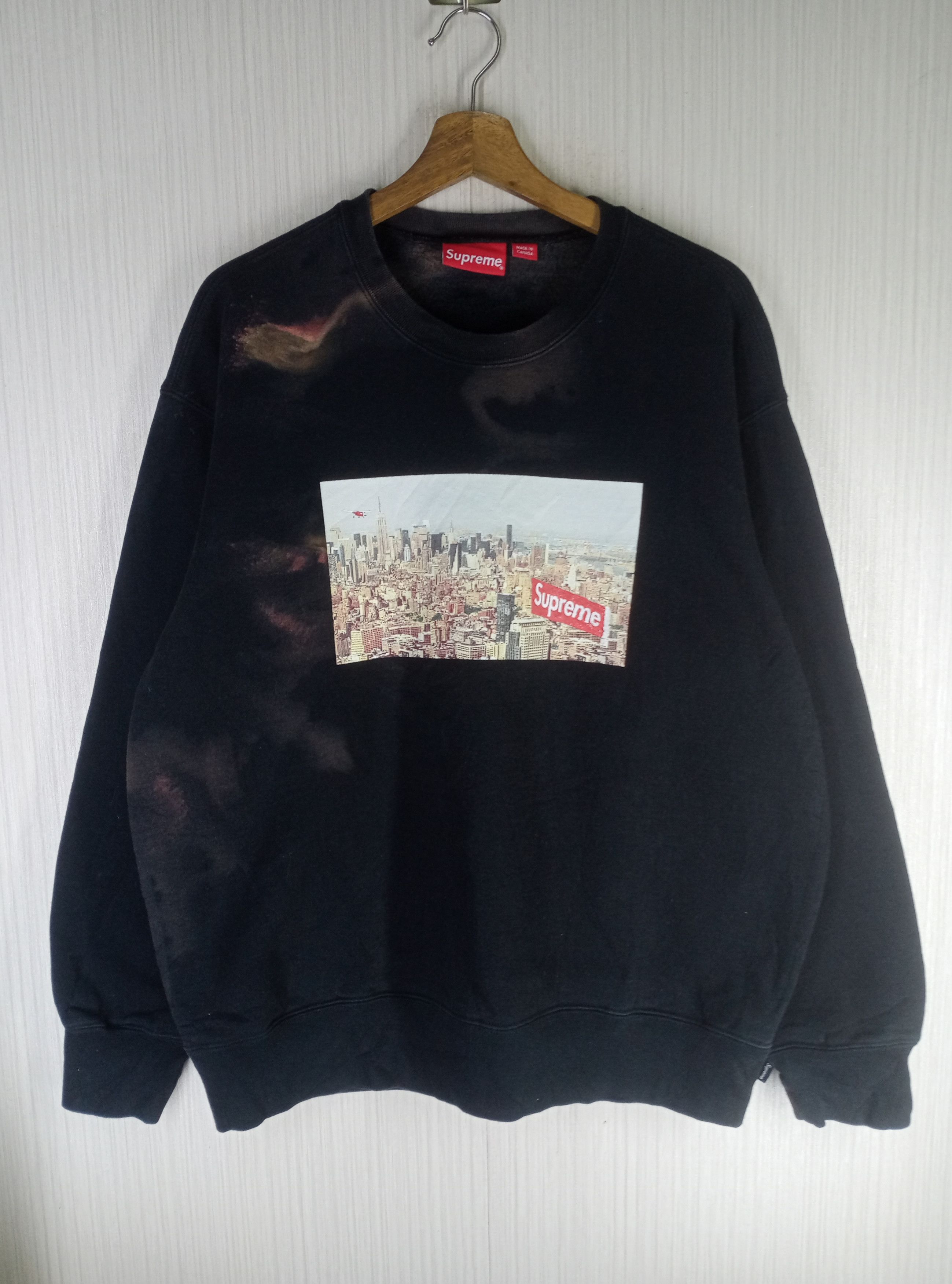Supreme Supreme gonz heads crewneck | Grailed