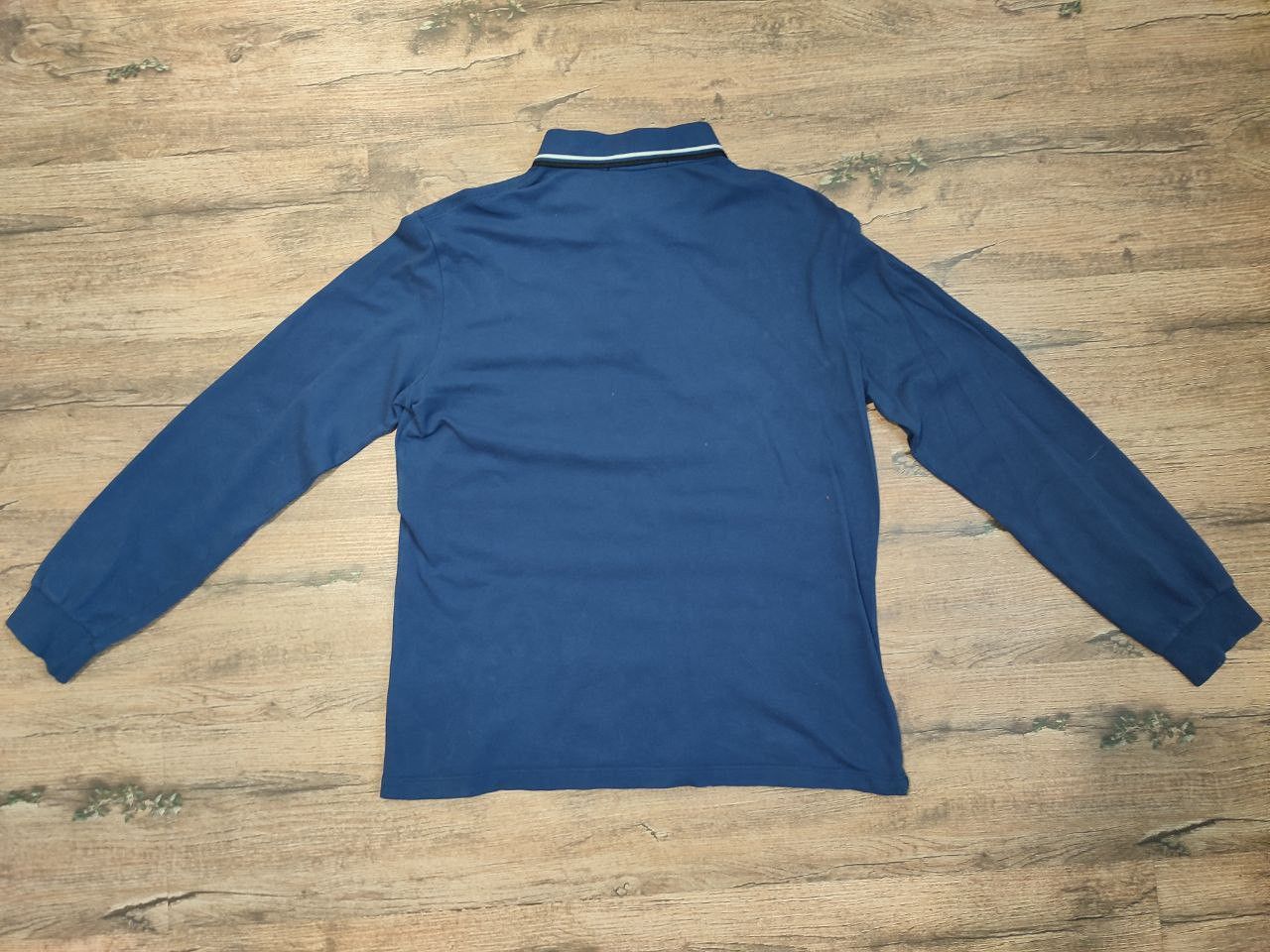 Fred Perry Vintage Fred Perry long sleeve polo shirt Blue 90s Itali Size US XL / EU 56 / 4 - 7 Thumbnail