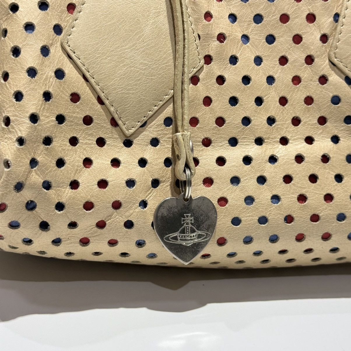 Vivienne Westwood Vivienne Westwood Perforated Leather Shoulder Bag Size ONE SIZE - 3 Thumbnail
