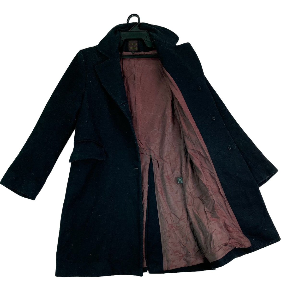 Isabel Marant Vtg 90s Isabel Marant double pocket wool coat Size S / US 4 / IT 40 - 5 Thumbnail