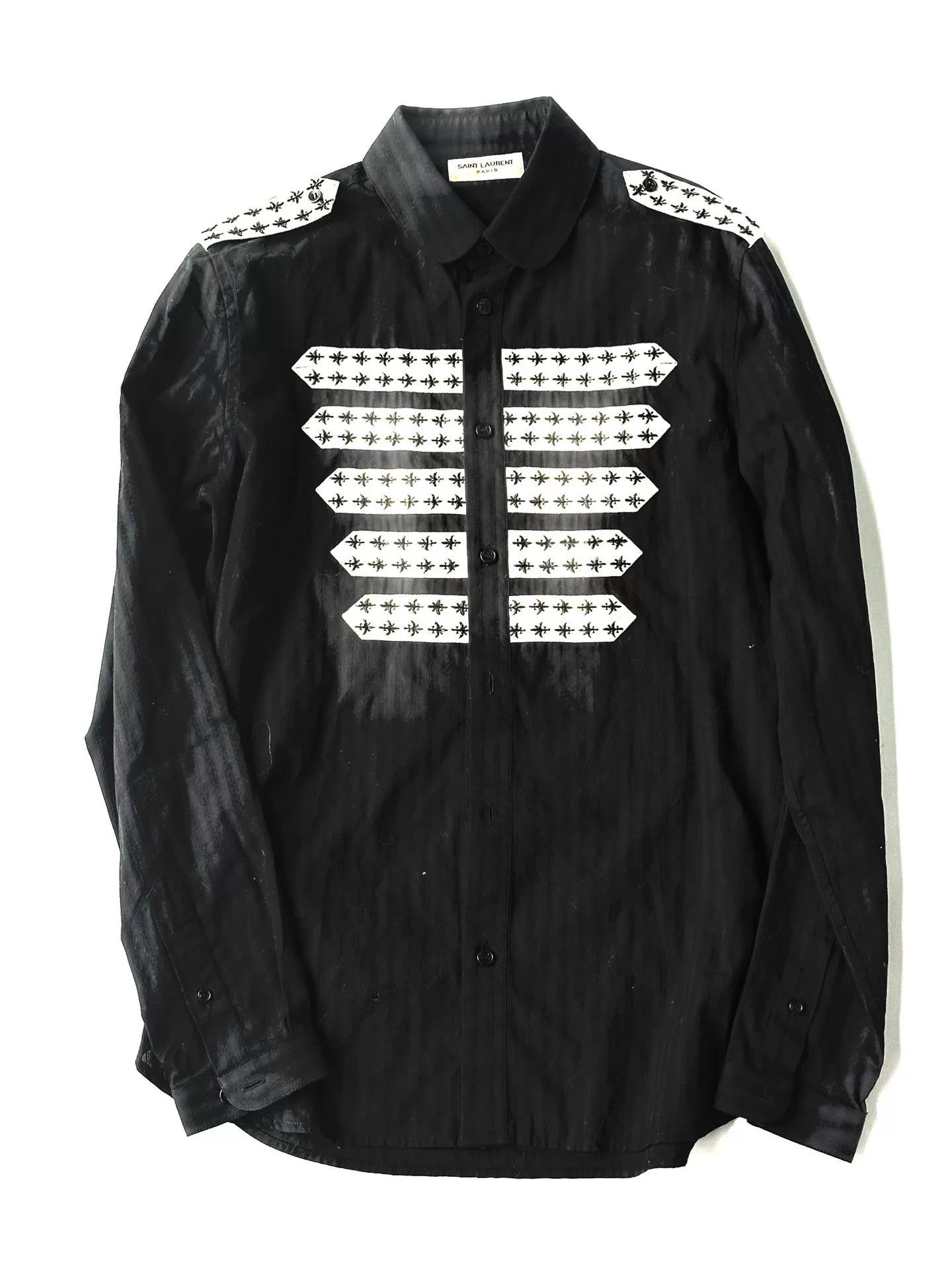 Saint Laurent Paris Saint Laurent 2020SS Court Shirt Size S / US 4 / IT 40 - 1 Thumbnail