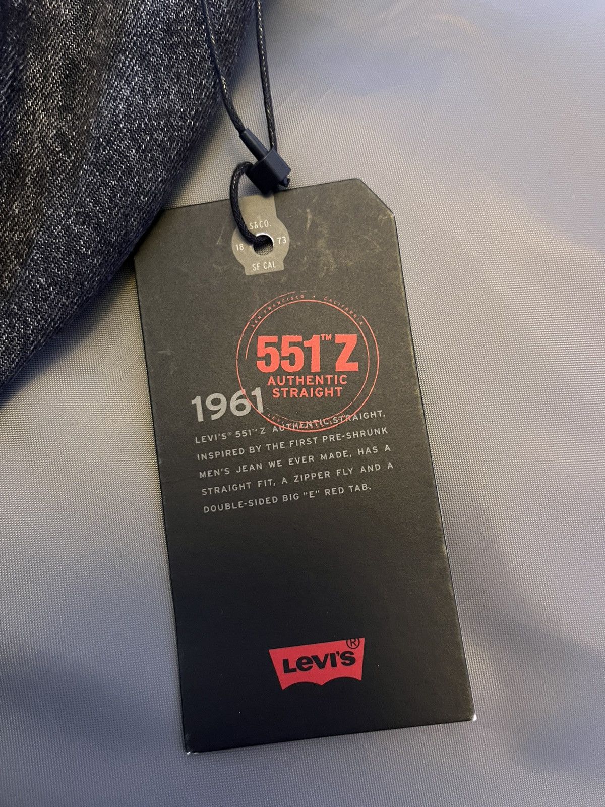 Levi's Levi’s 551 Straight Jean Size US 32 / EU 48 - 4 Thumbnail